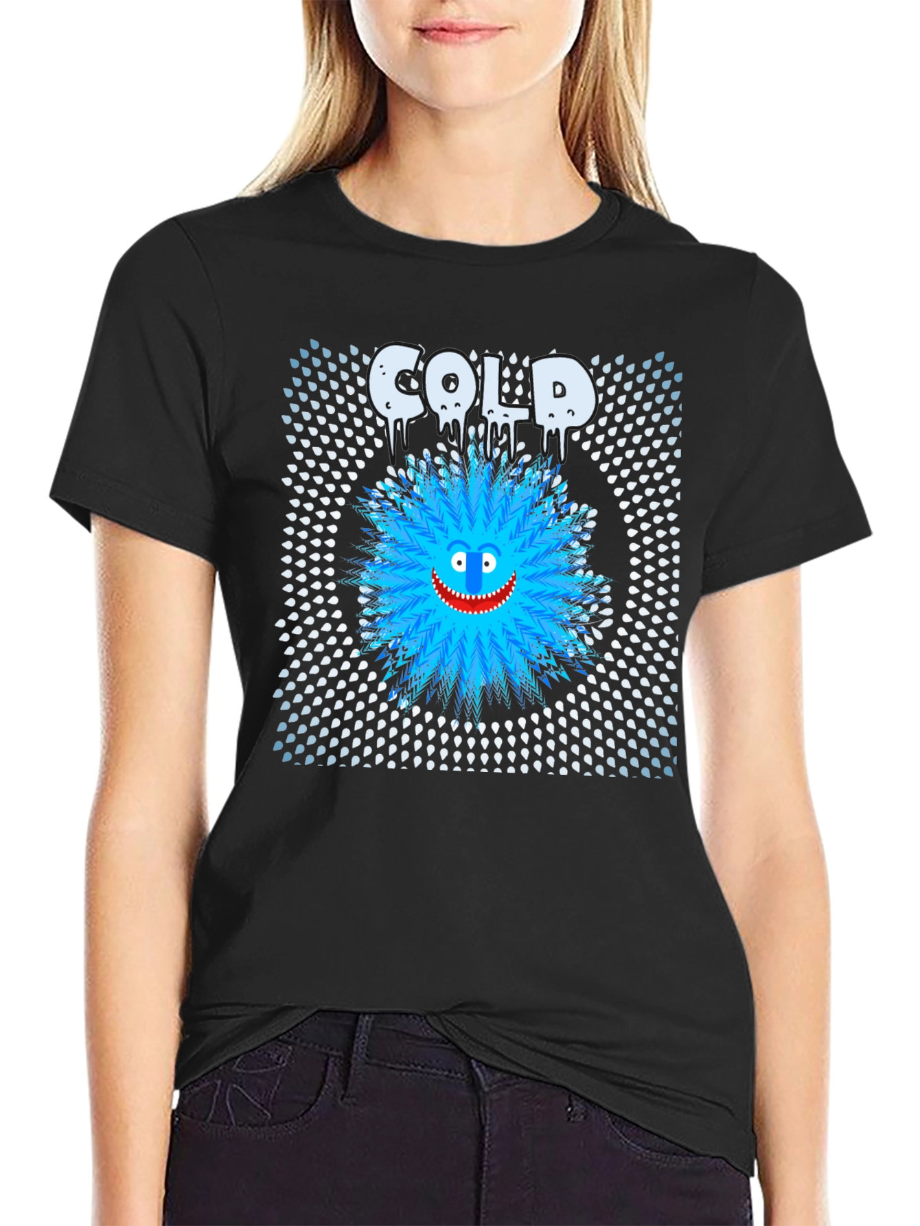 Cold Character Graphic T-Shirt