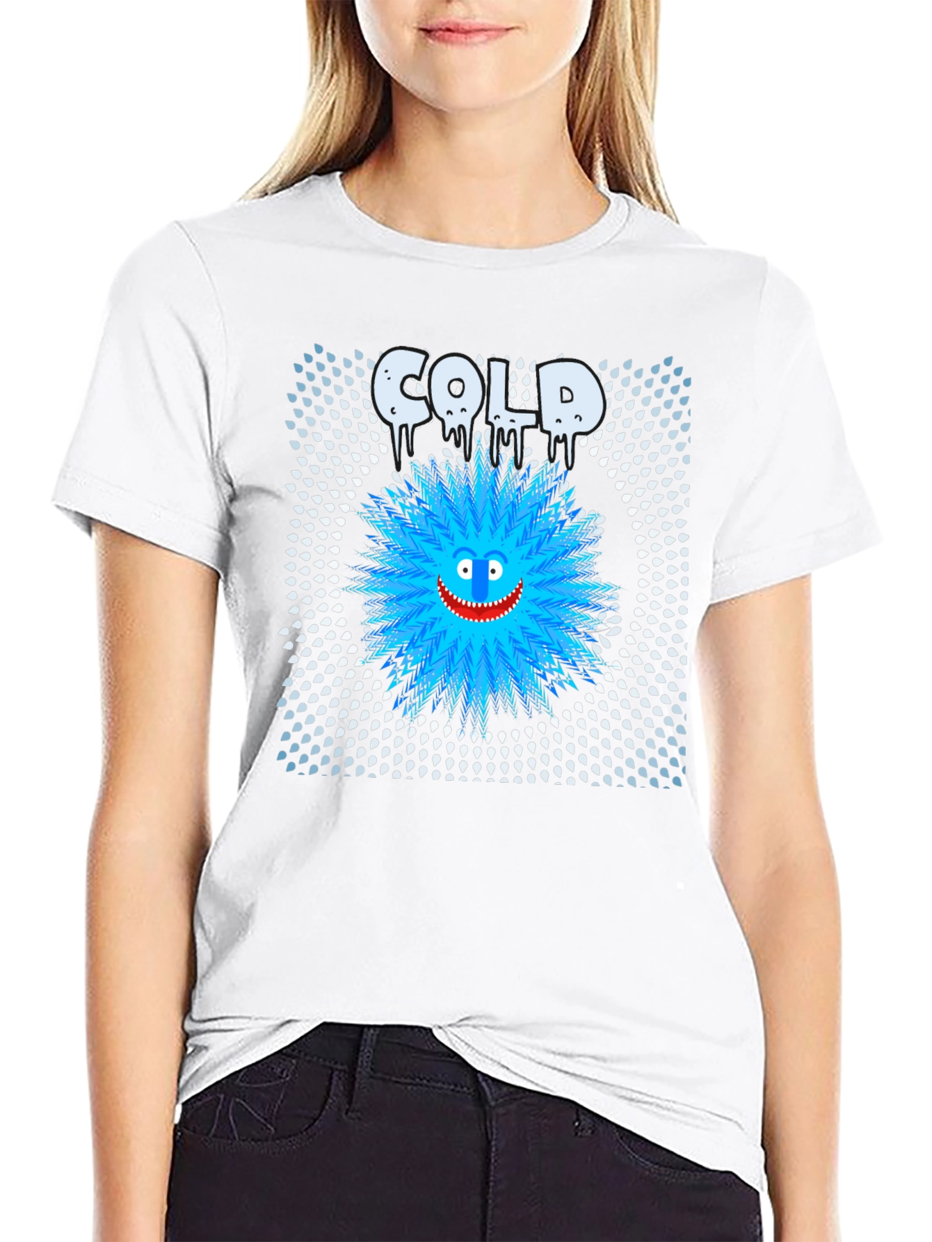 Cold Character Graphic T-Shirt