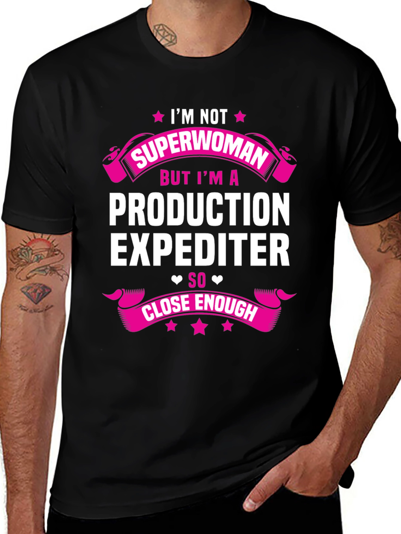 Production Expediter Graphic Tee - Not Superwoman