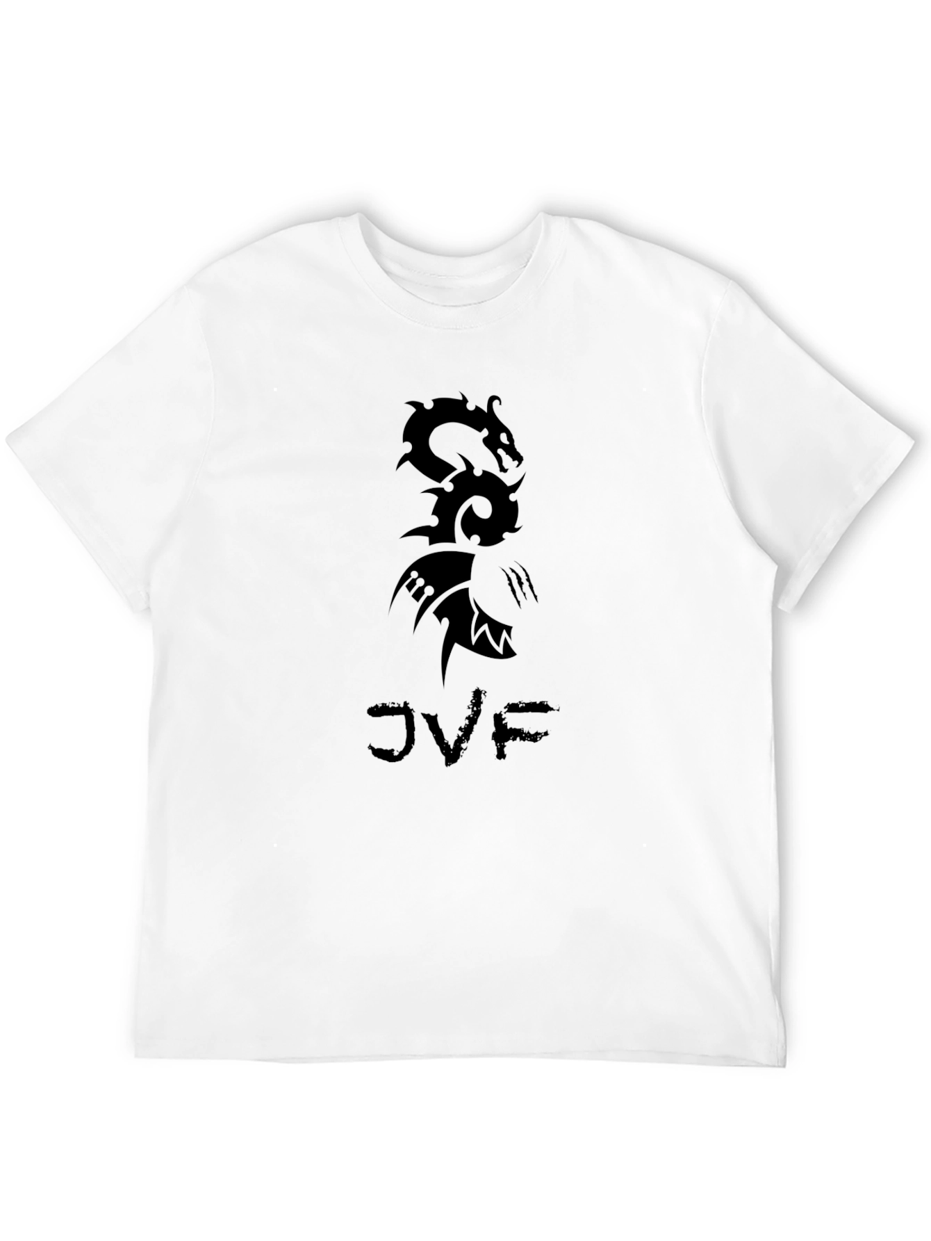 Black Dragon Graphic Tee - Mens Casual T-Shirt