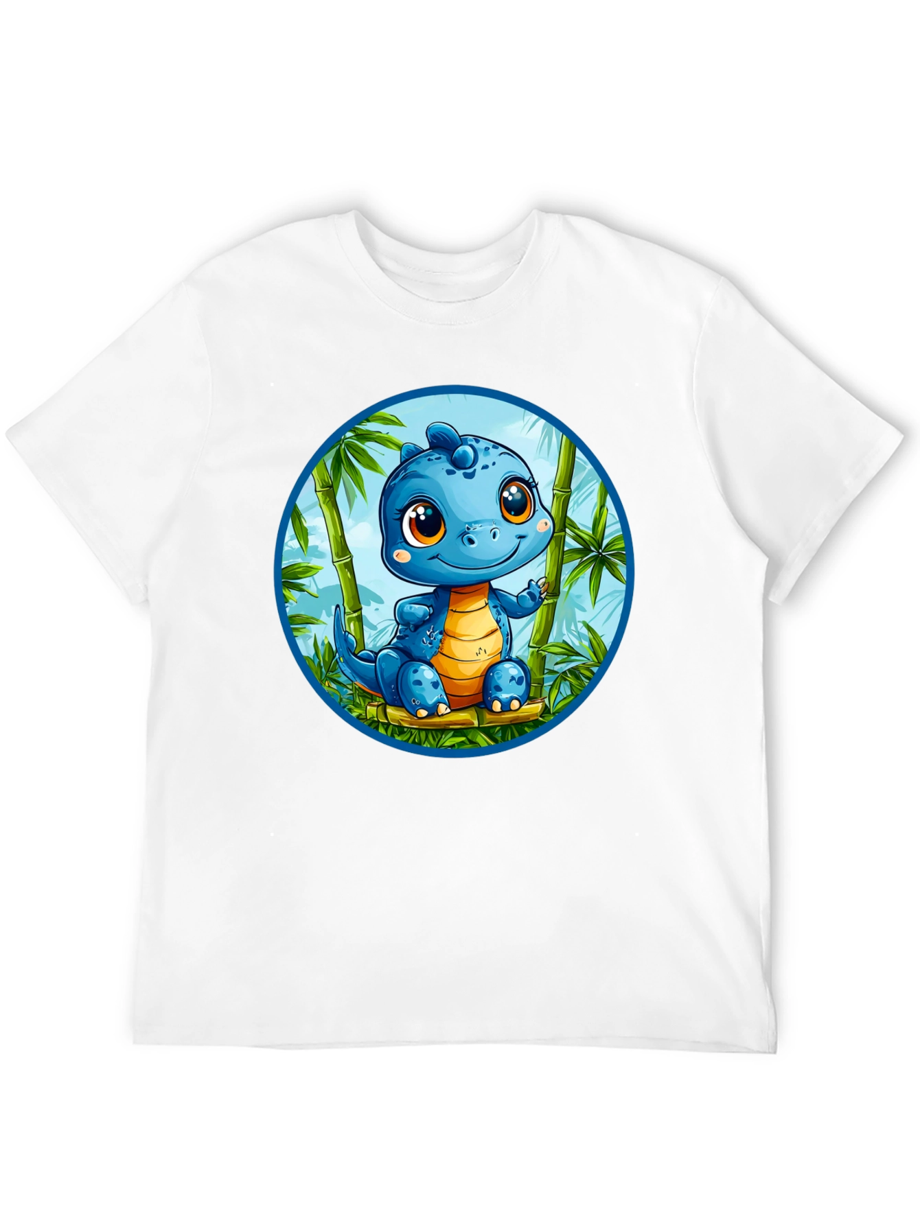 Cute Dinosaur Graphic T-Shirt
