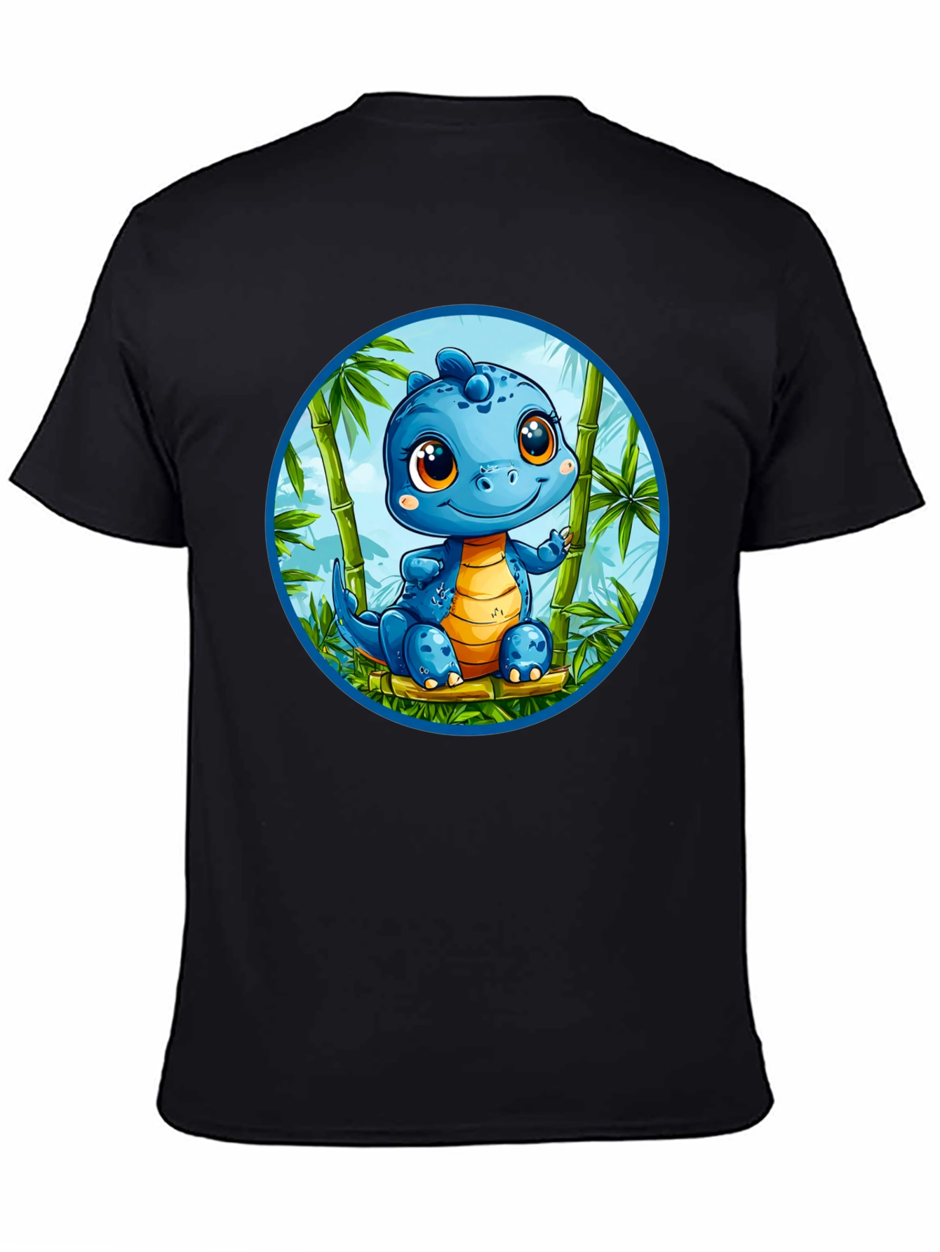Cute Dinosaur Graphic T-Shirt