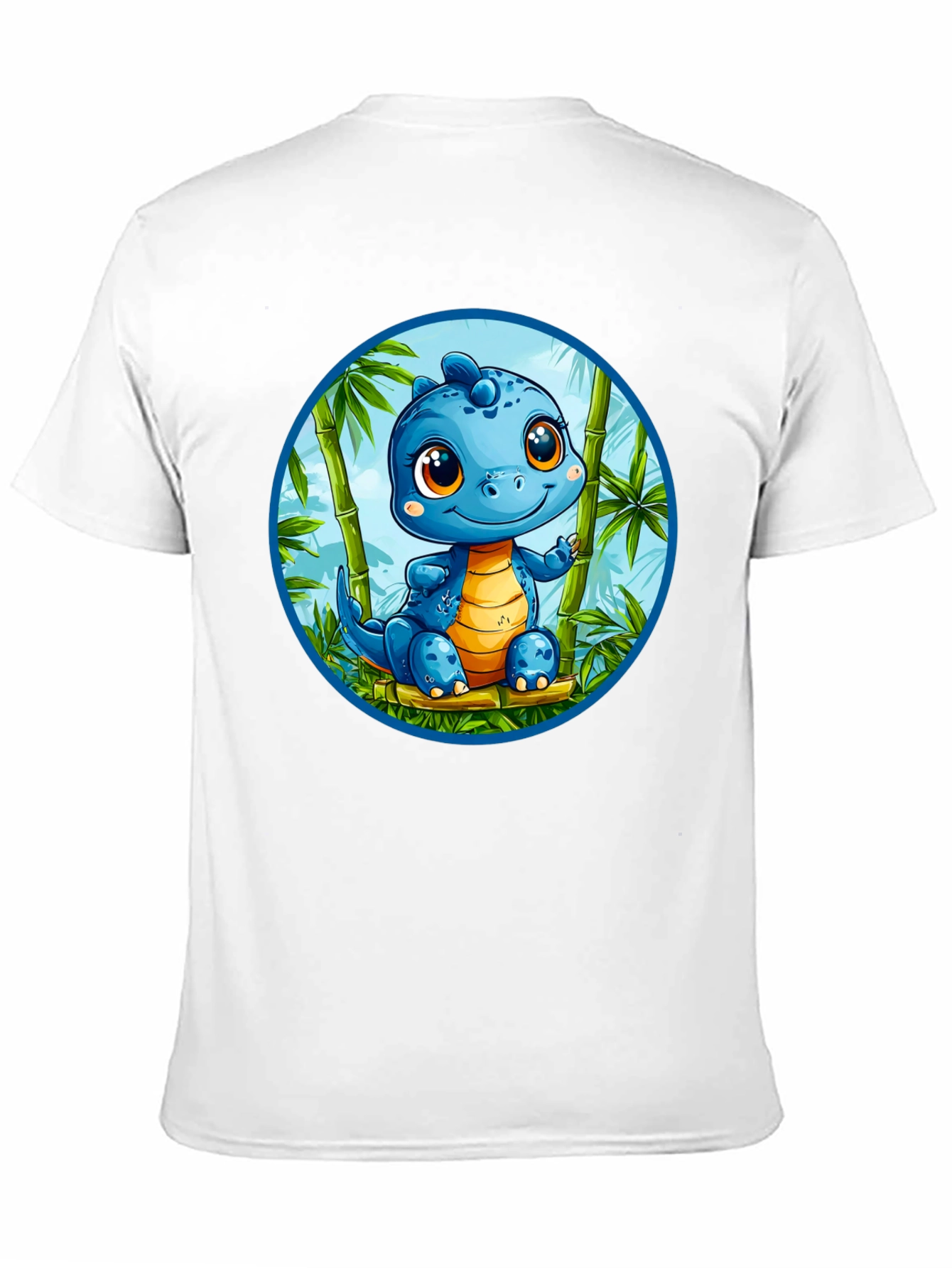Cute Dinosaur Graphic T-Shirt
