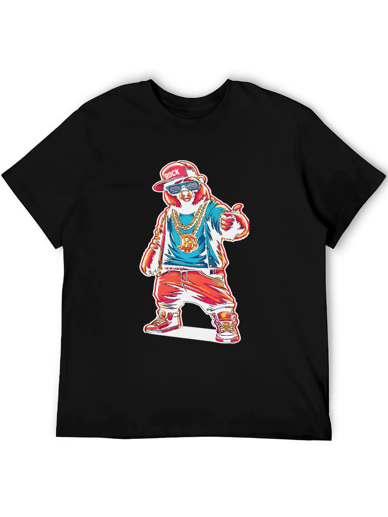 Cool Bear Graphic T-Shirt - Streetwear Style