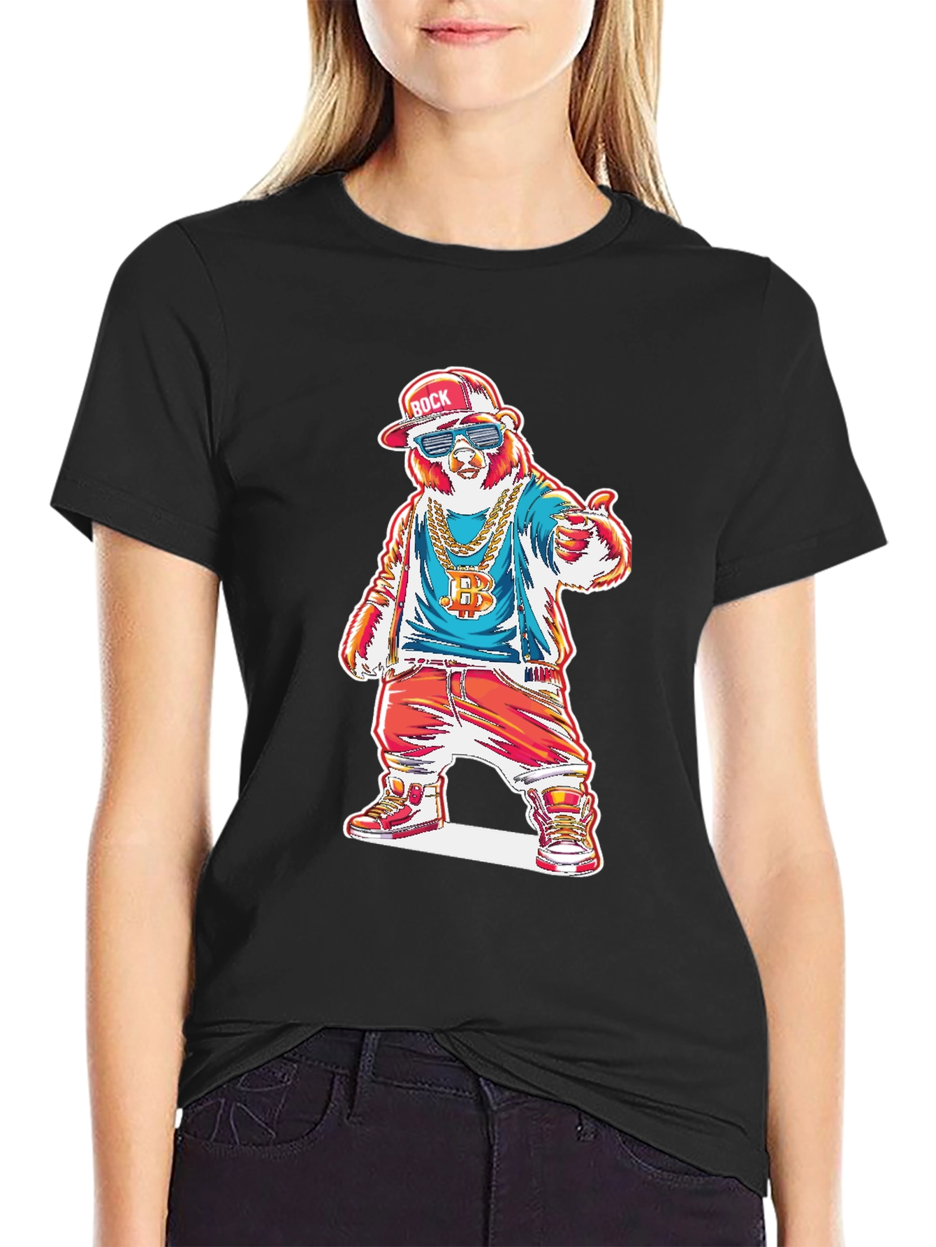 Cool Bear Graphic T-Shirt - Streetwear Style