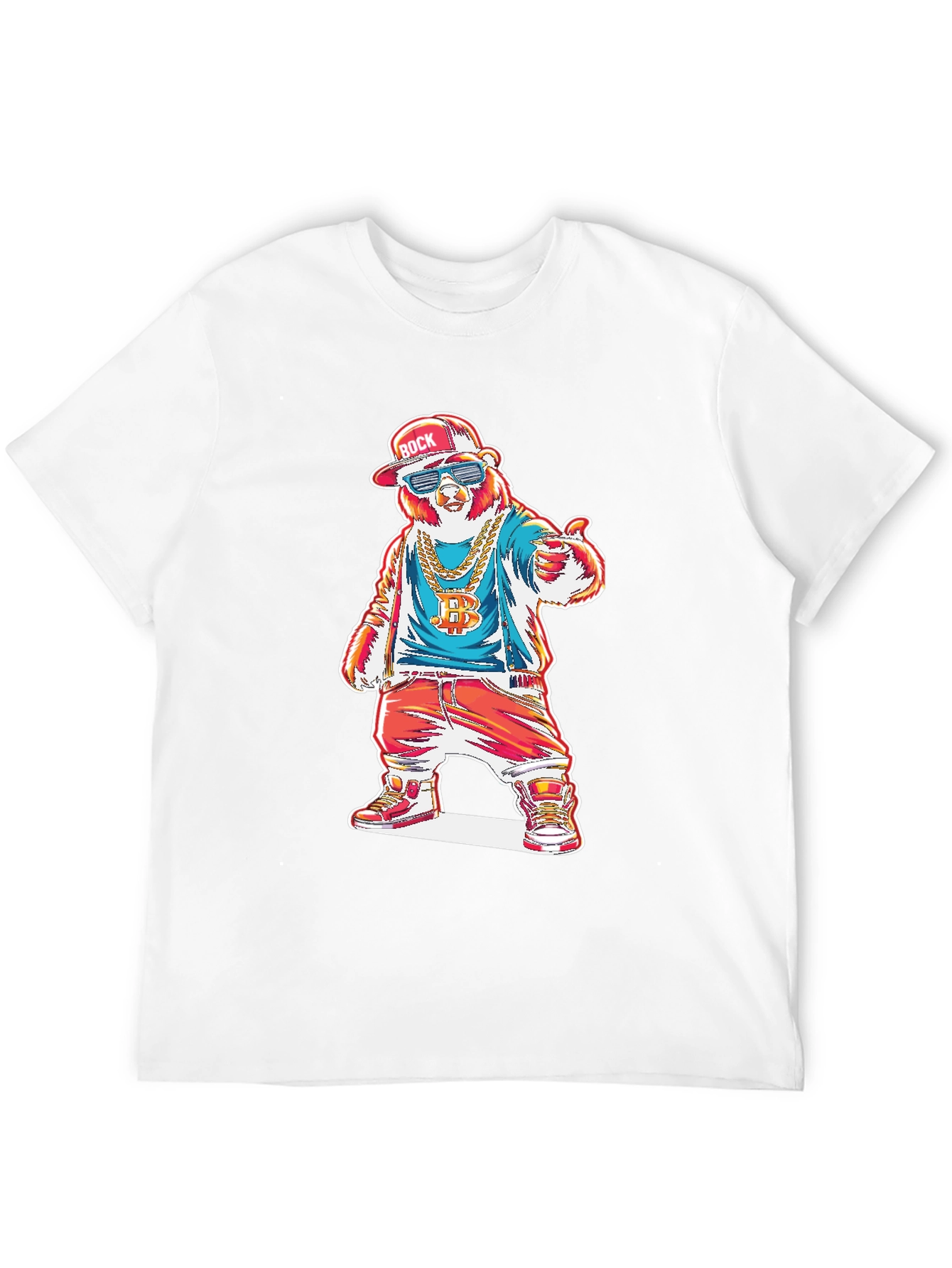 Cool Bear Graphic T-Shirt - Streetwear Style