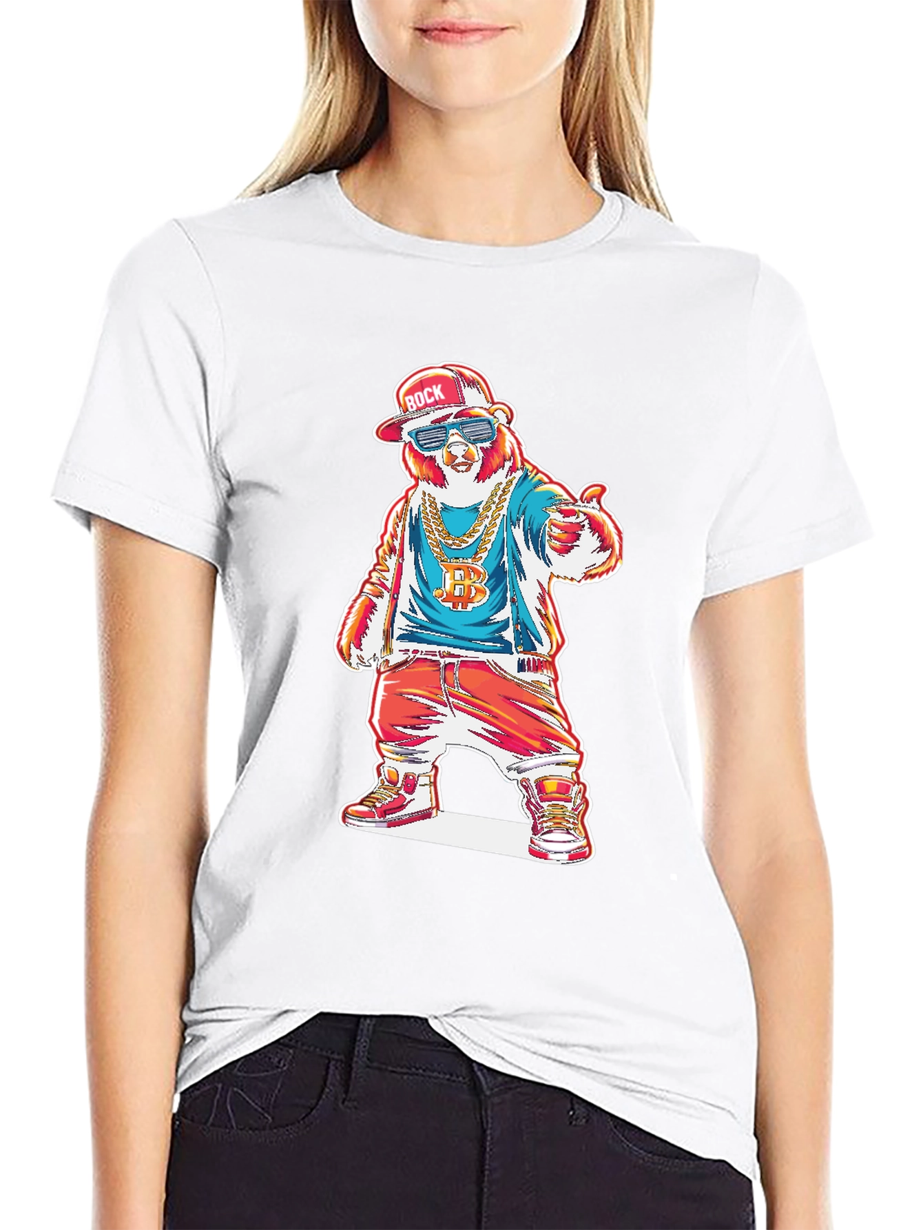 Cool Bear Graphic T-Shirt - Streetwear Style