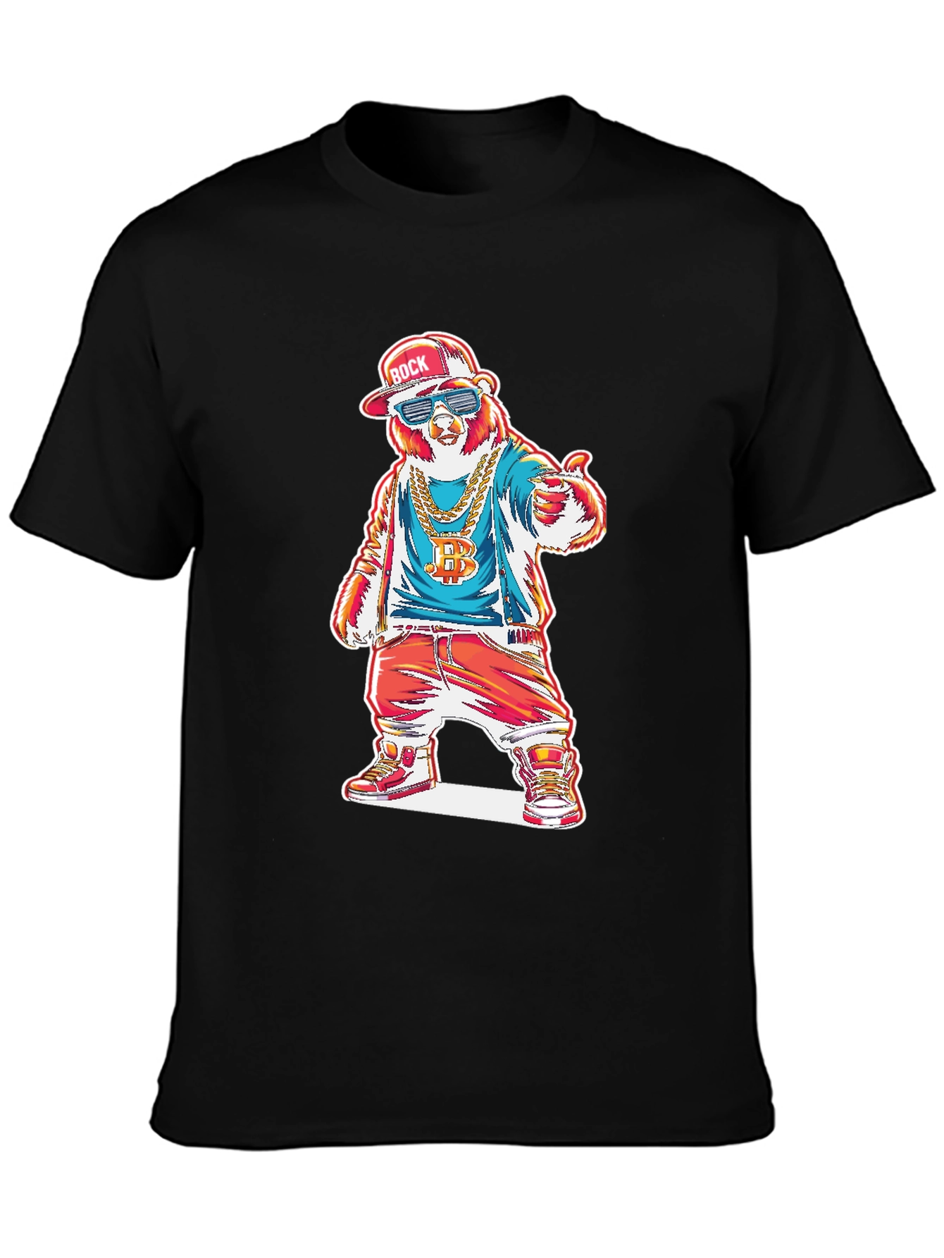 Cool Bear Graphic T-Shirt - Streetwear Style