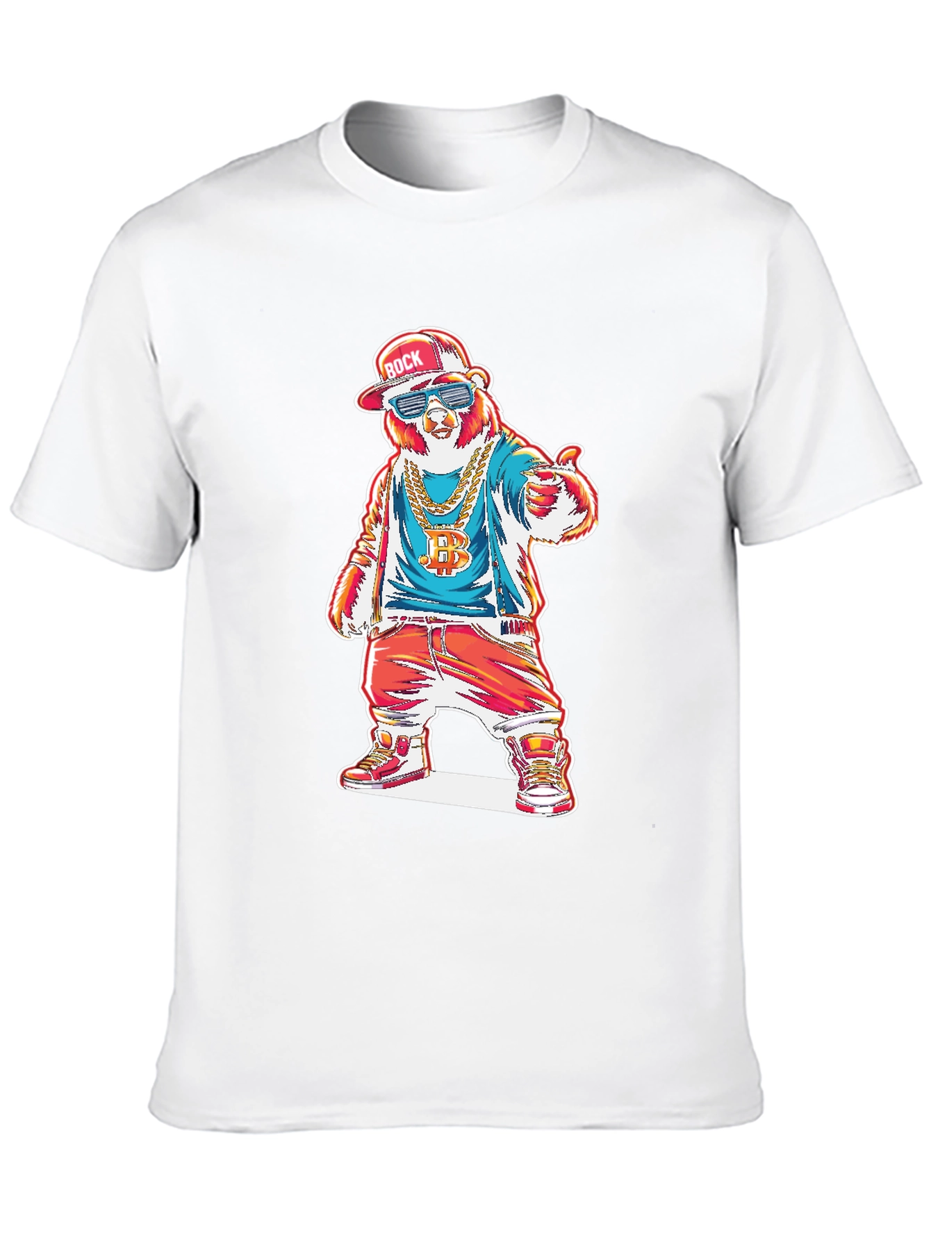 Cool Bear Graphic T-Shirt - Streetwear Style