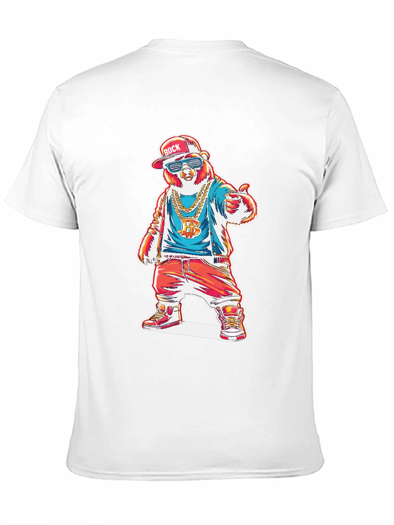 Cool Bear Graphic T-Shirt - Streetwear Style