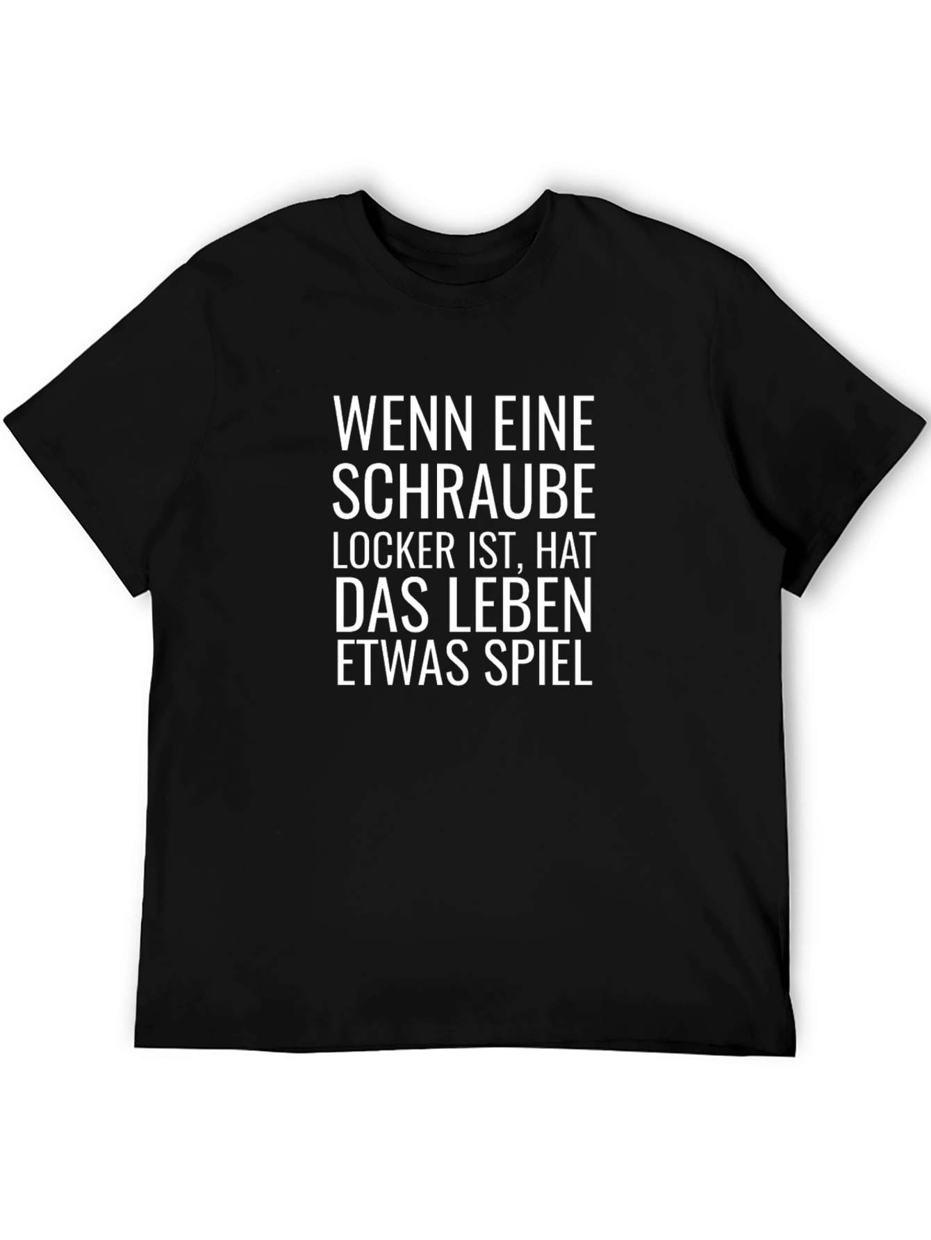 Funny German T-Shirt - Lose Screw Humor