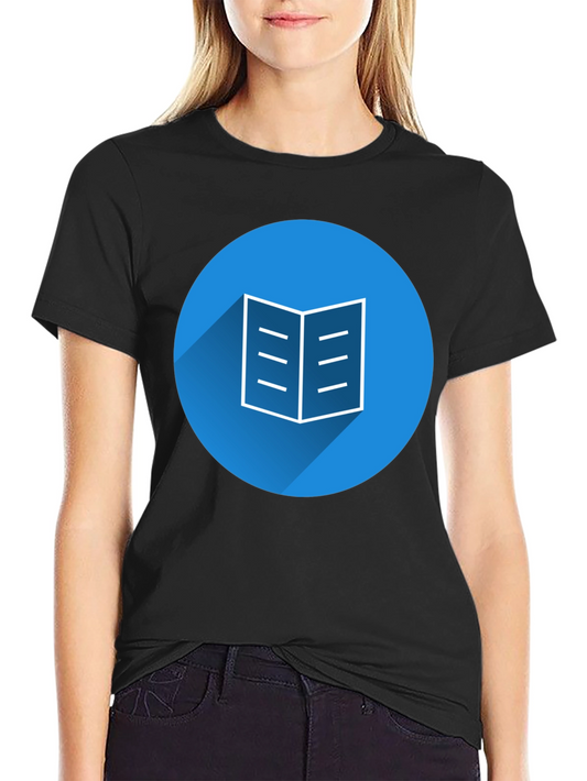 Book Graphic Tee - Stylish & Comfortable Black T-Shirt