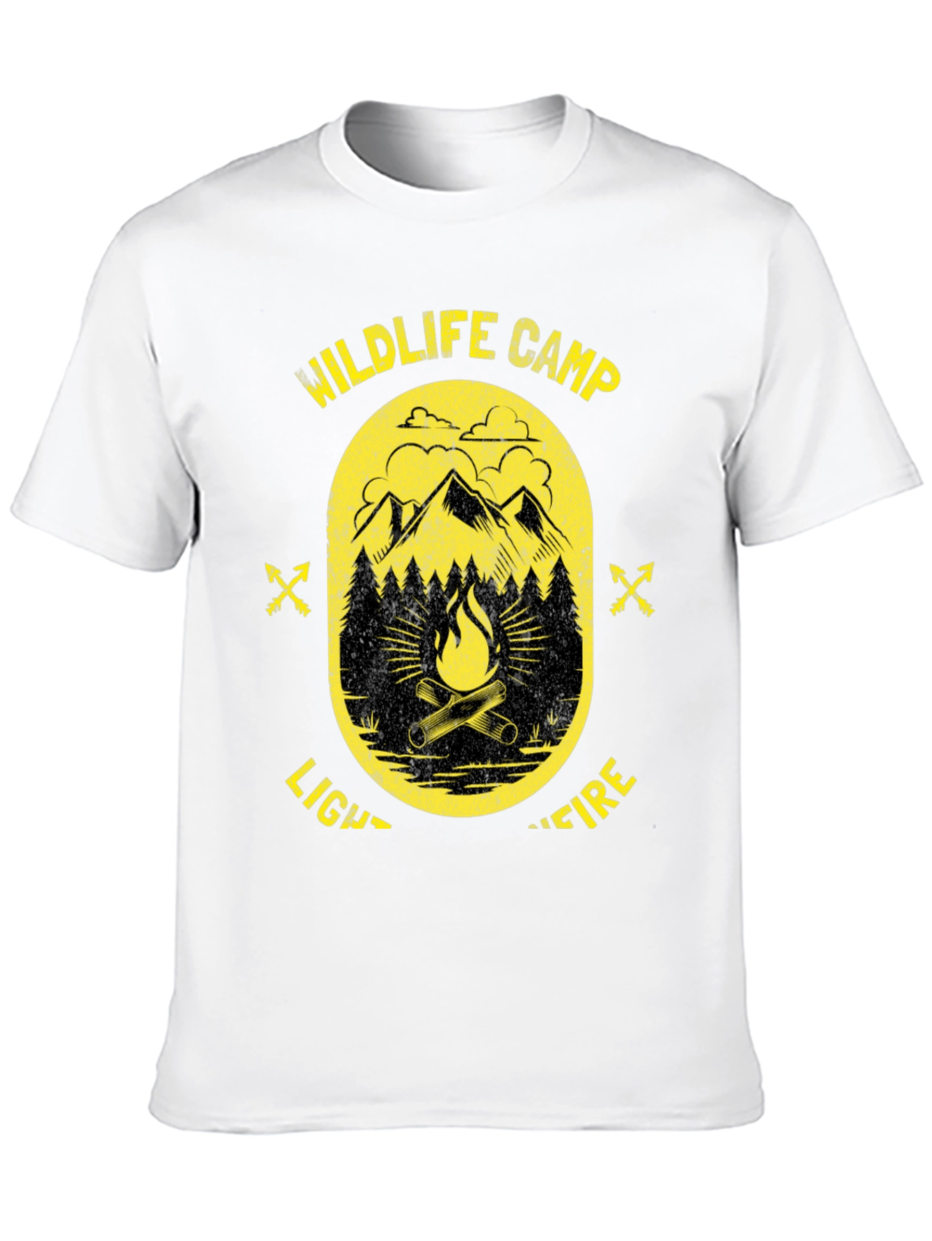Wildlife Campfire Graphic Tee