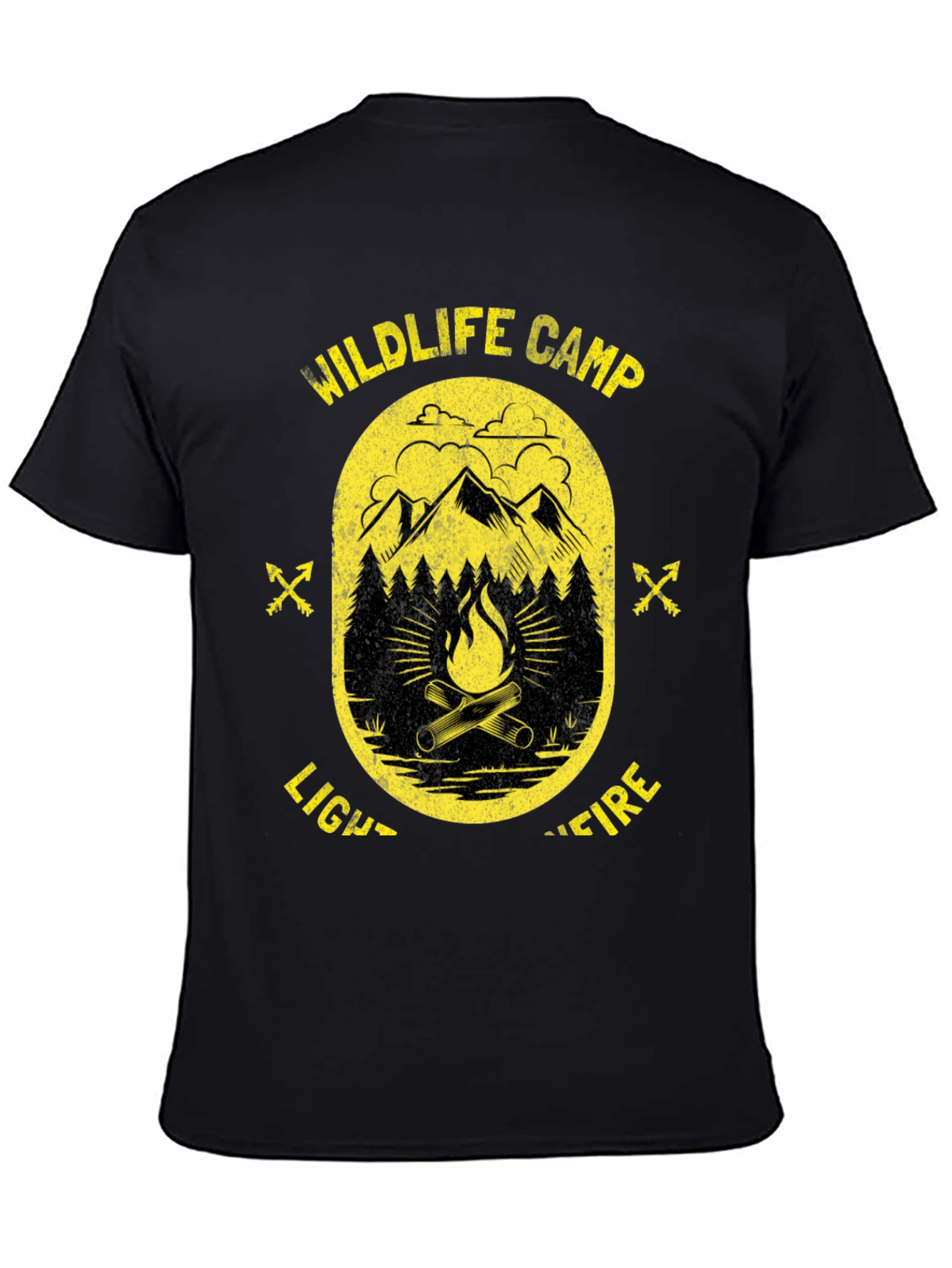 Wildlife Campfire Graphic Tee