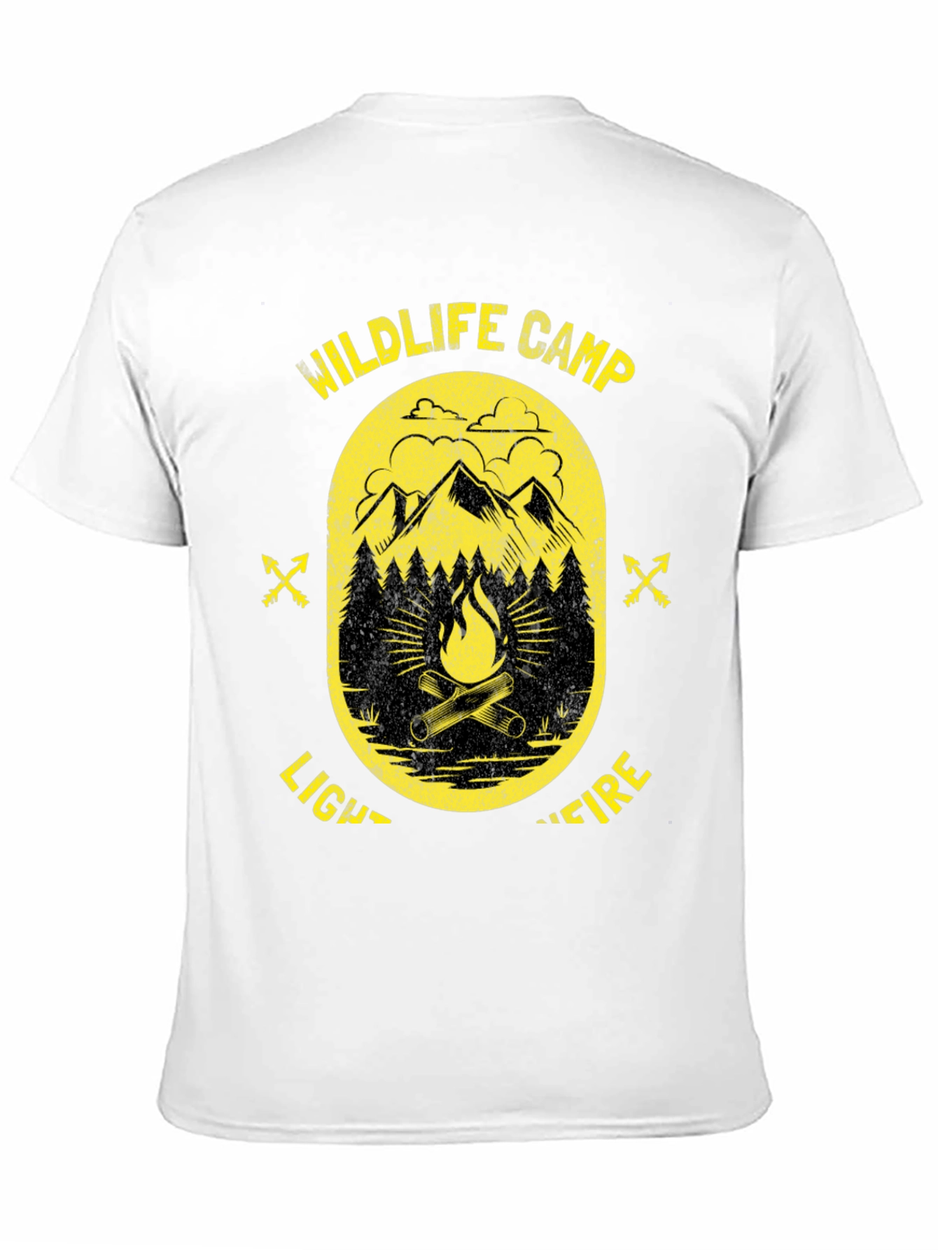 Wildlife Campfire Graphic Tee