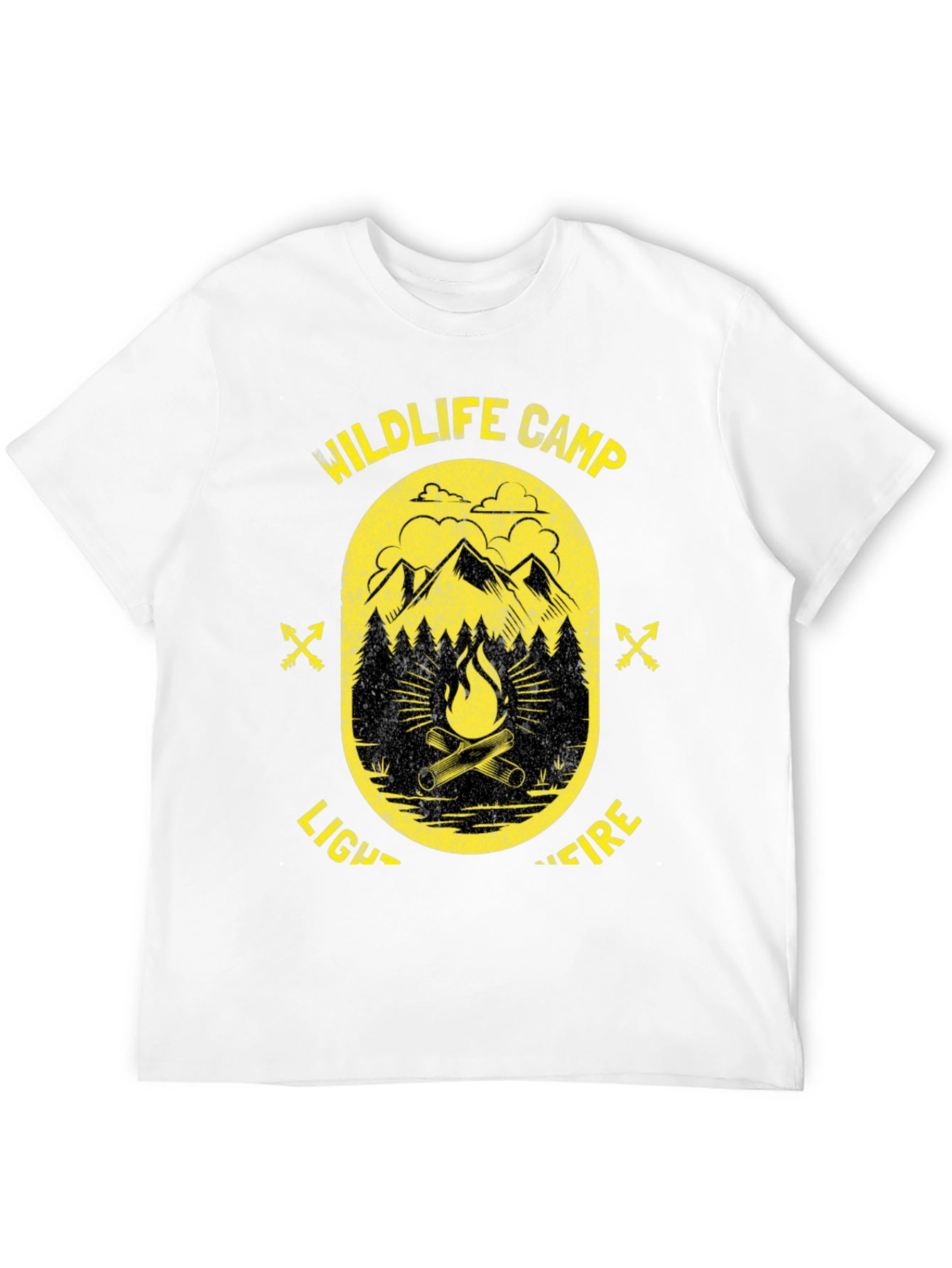 Wildlife Campfire Graphic Tee