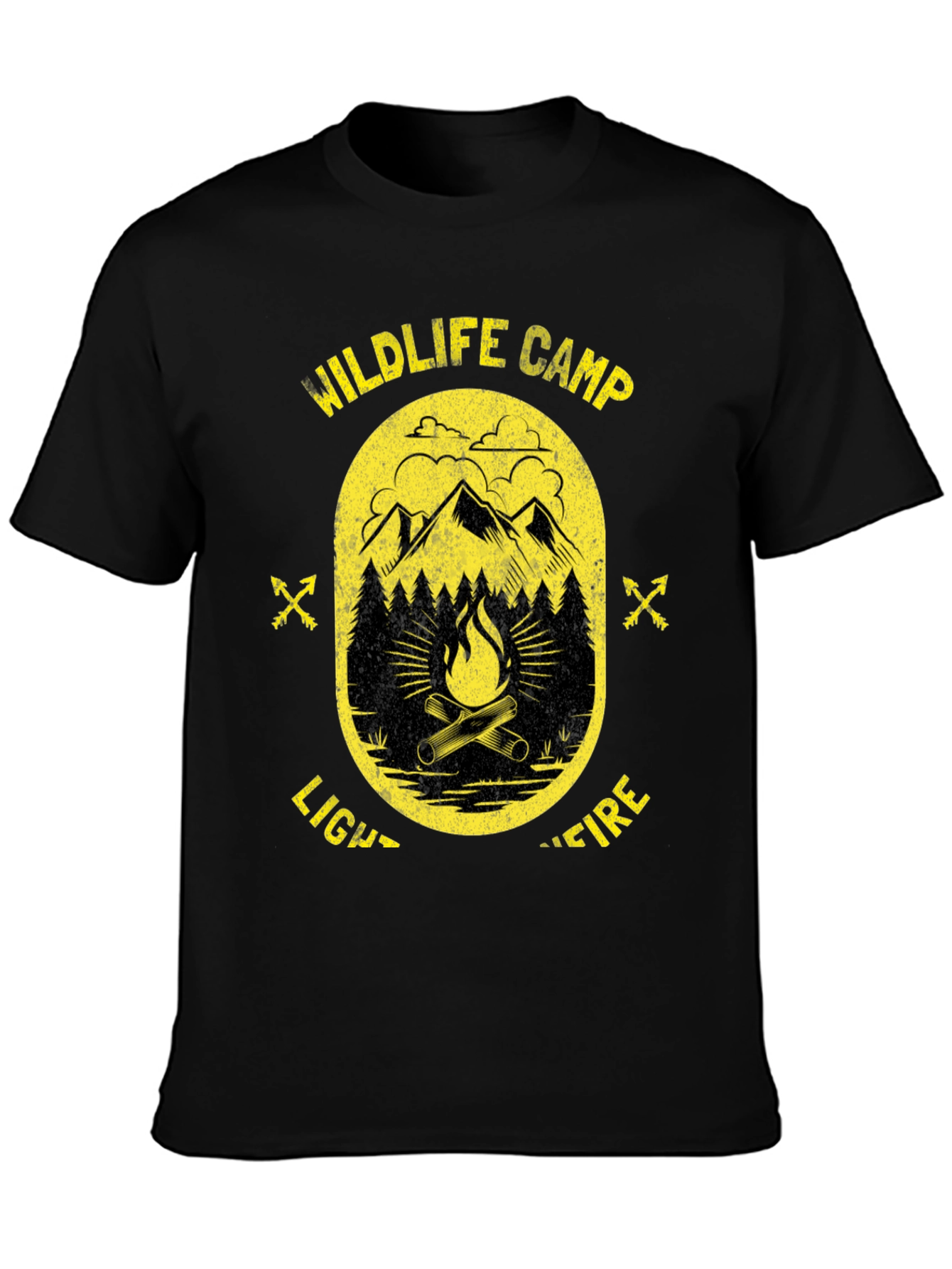 Wildlife Campfire Graphic Tee