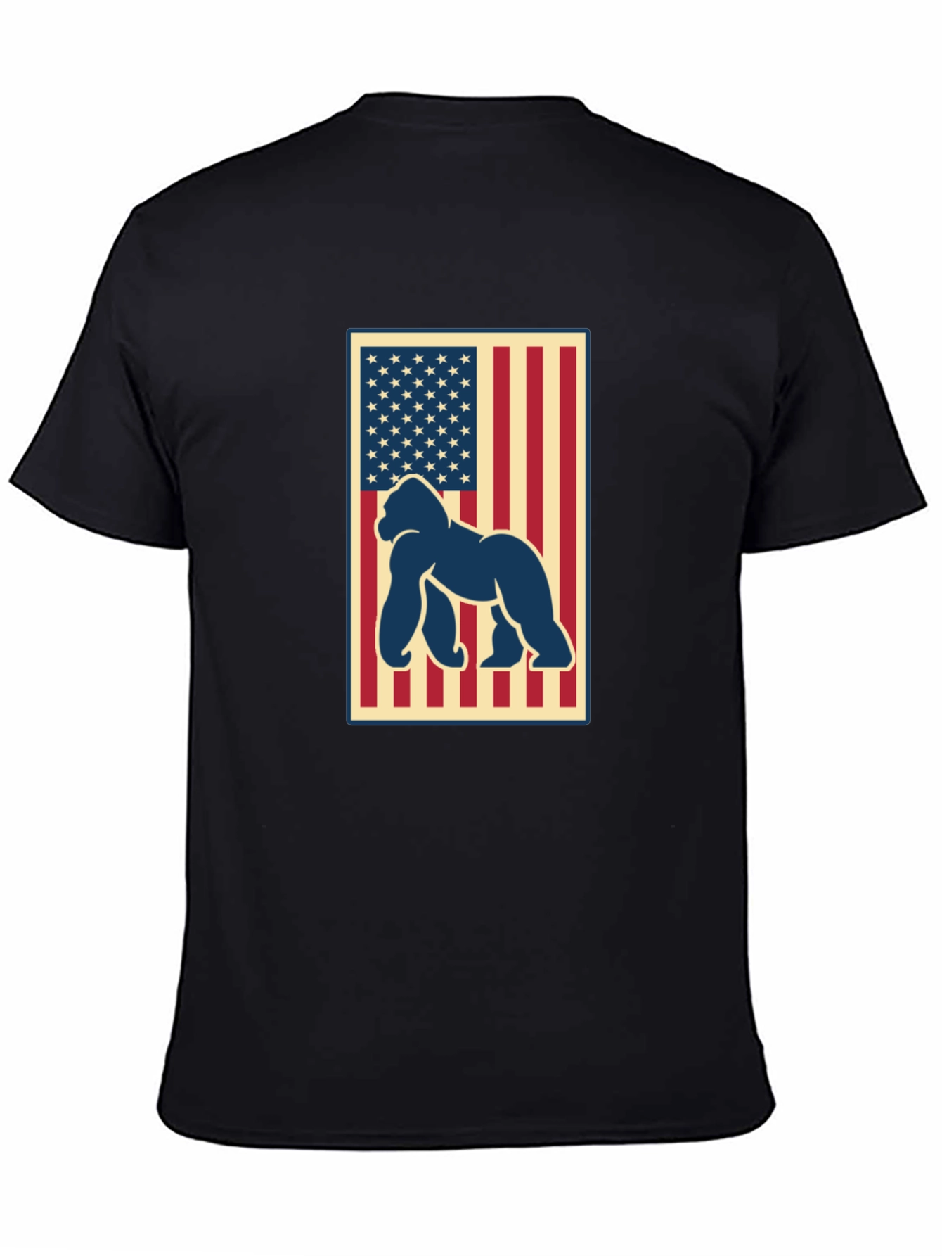 American Gorilla Patriotic Graphic Tee
