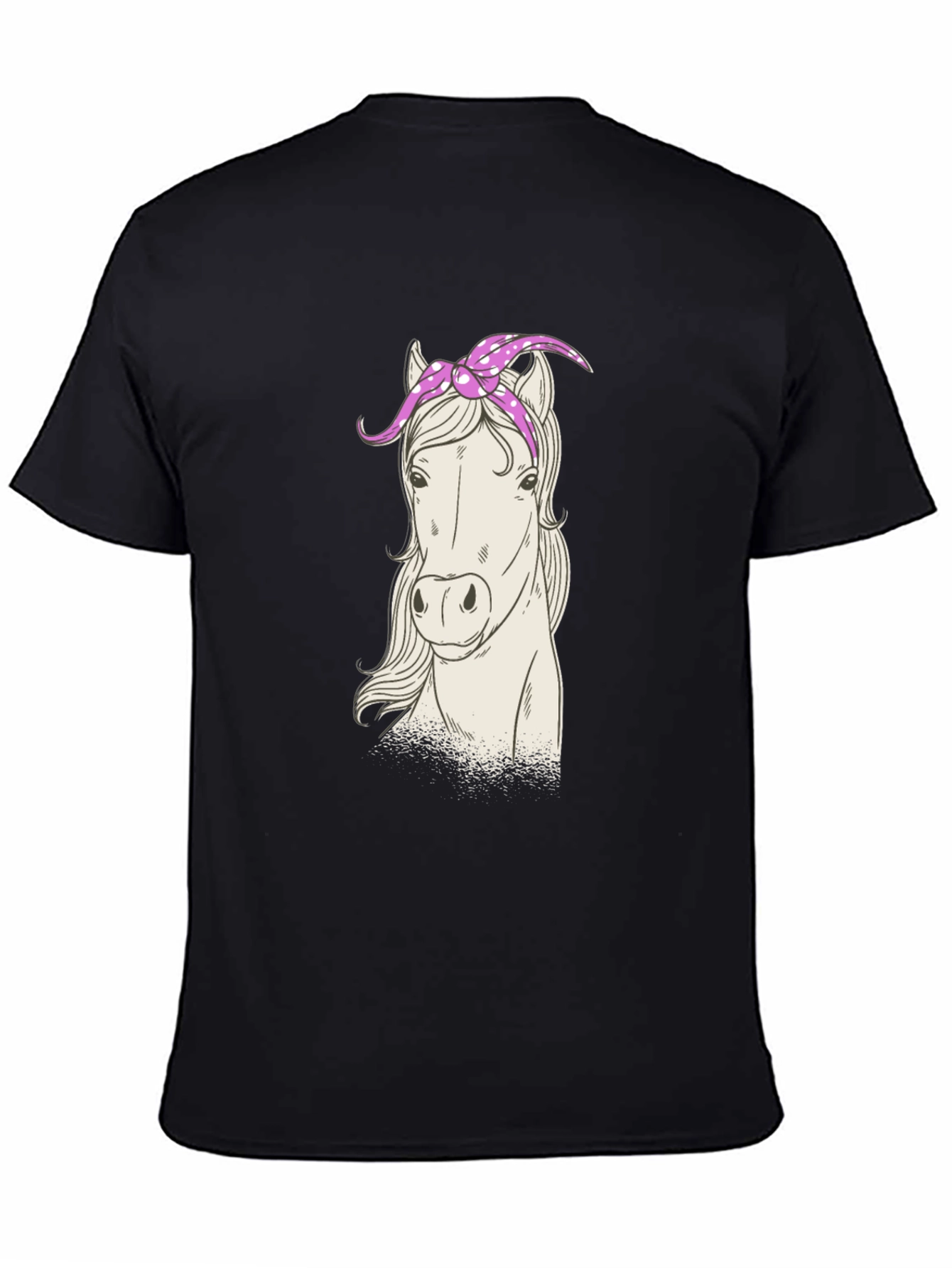 Horse with Bandana Graphic Tee