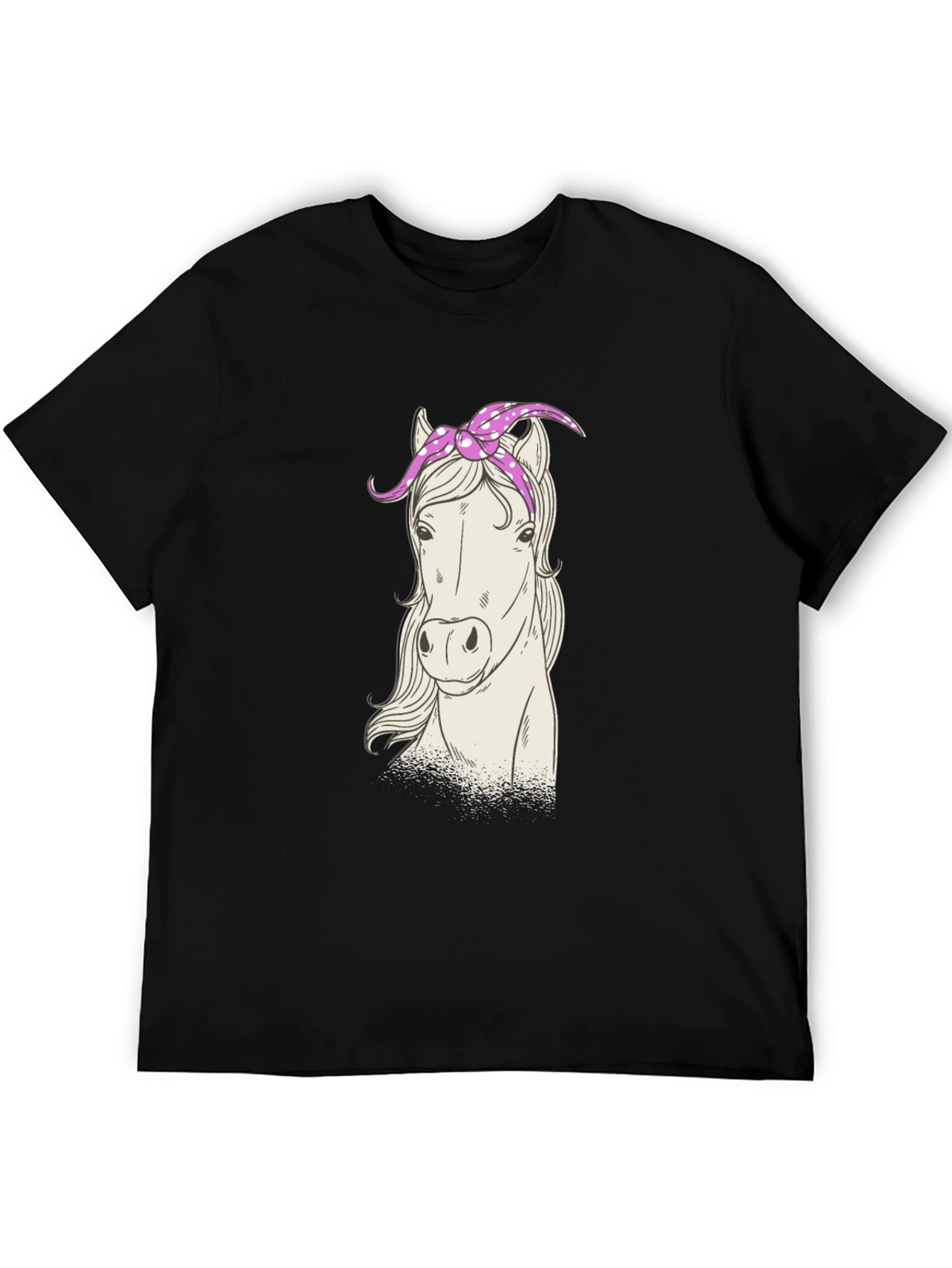 Horse with Bandana Graphic Tee