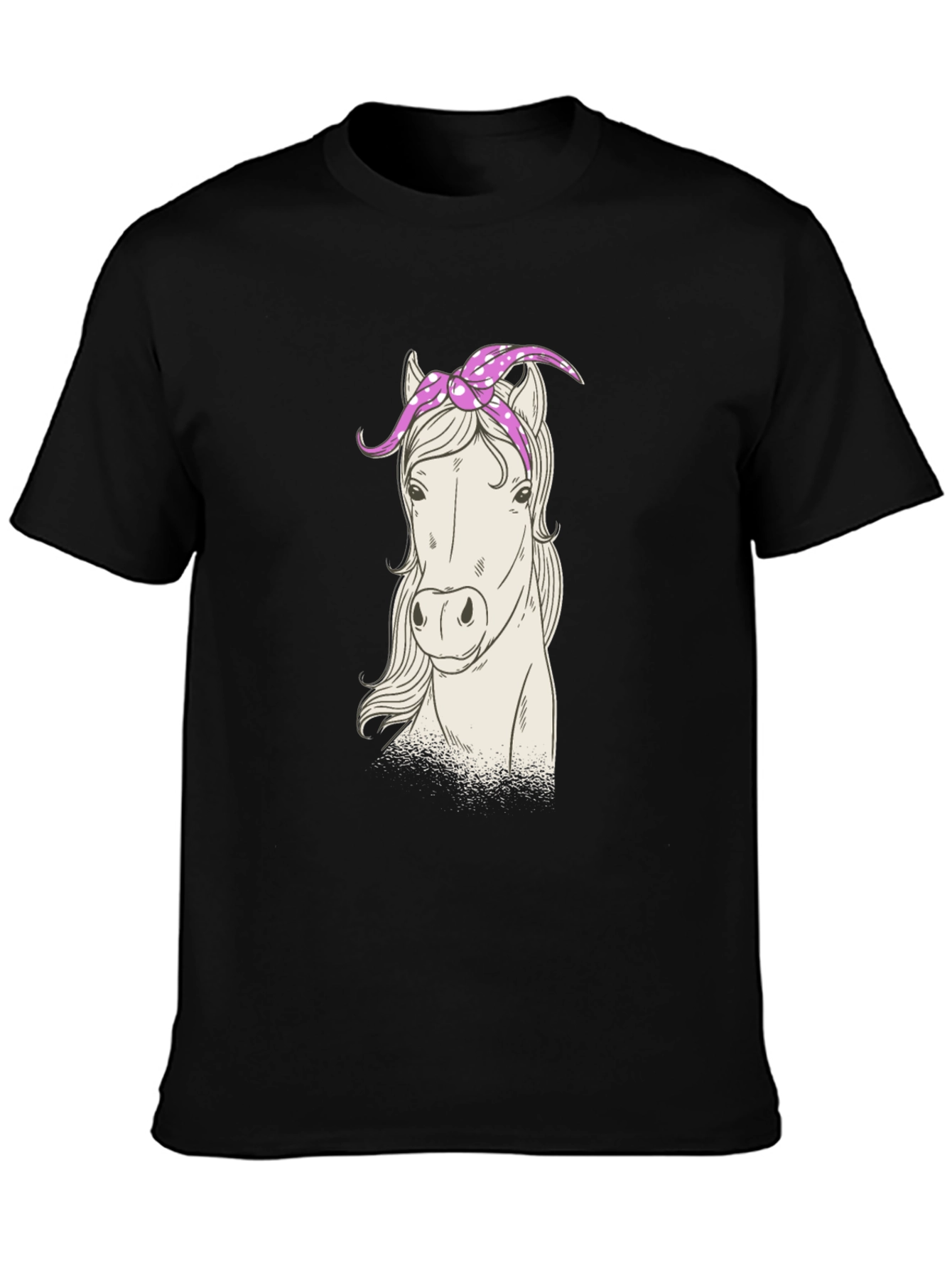Horse with Bandana Graphic Tee