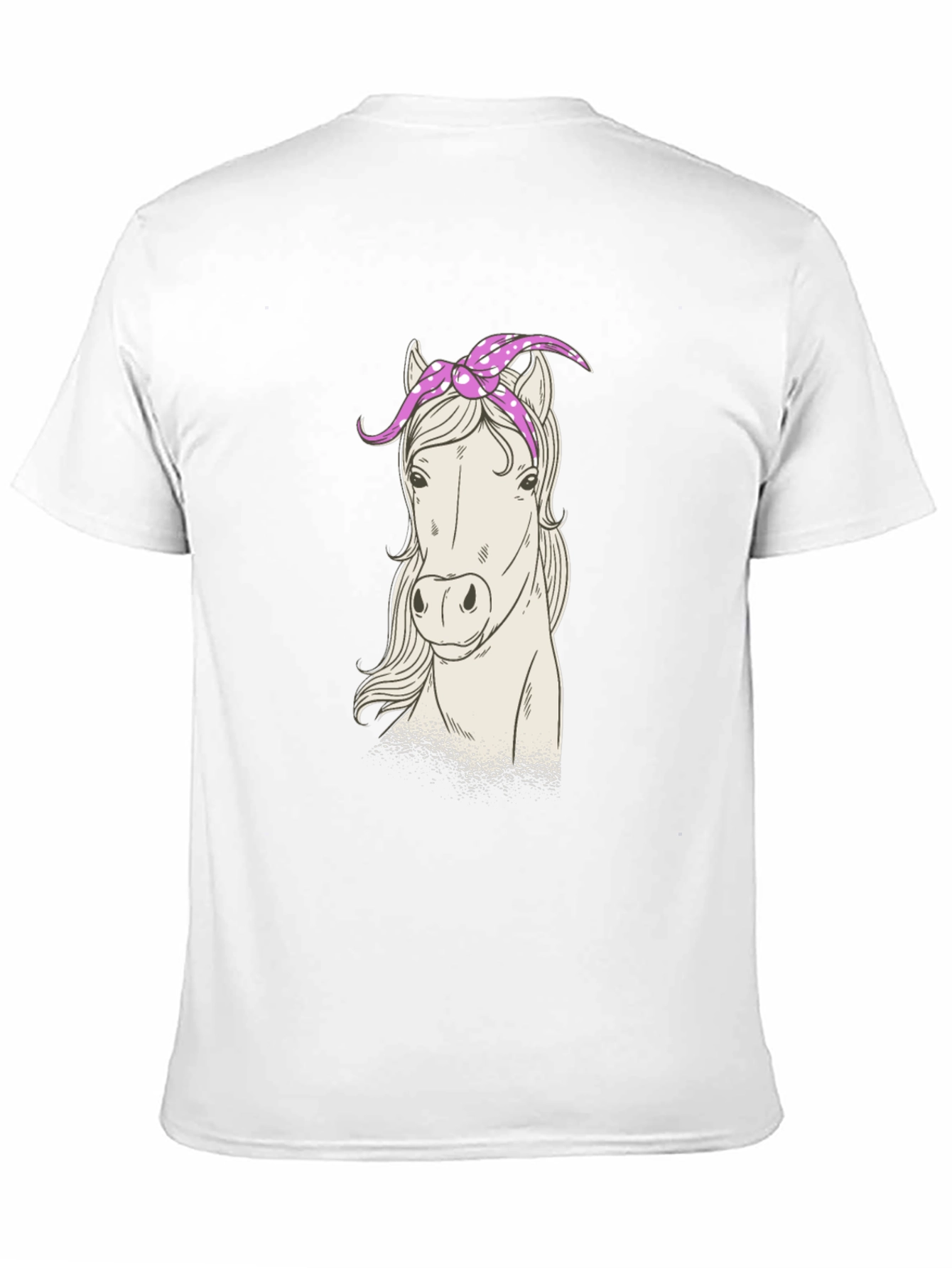 Horse with Bandana Graphic Tee