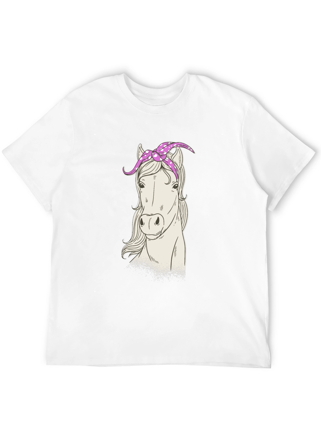 Horse with Bandana Graphic Tee
