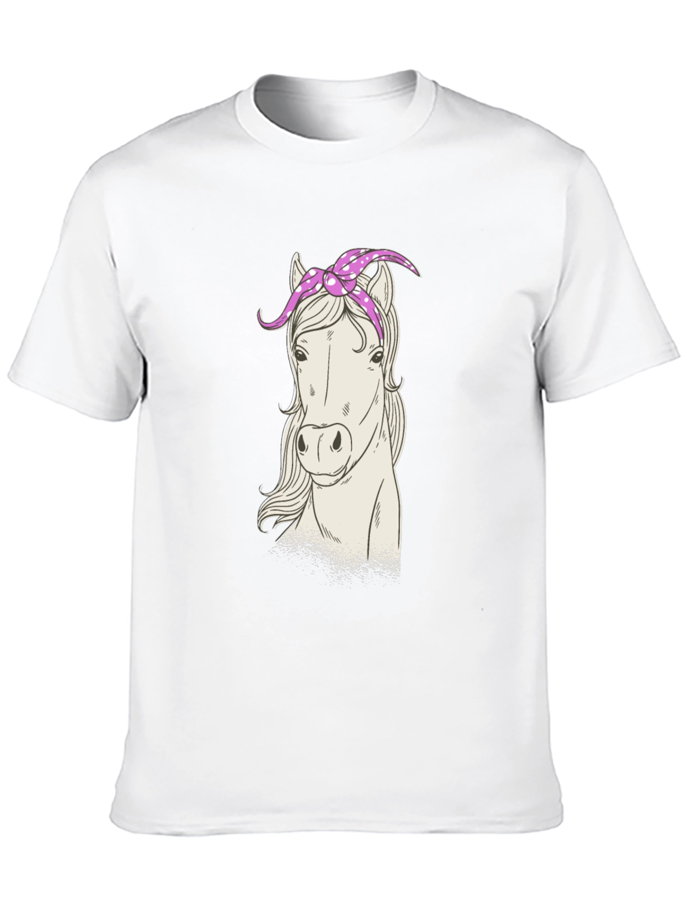 Horse with Bandana Graphic Tee