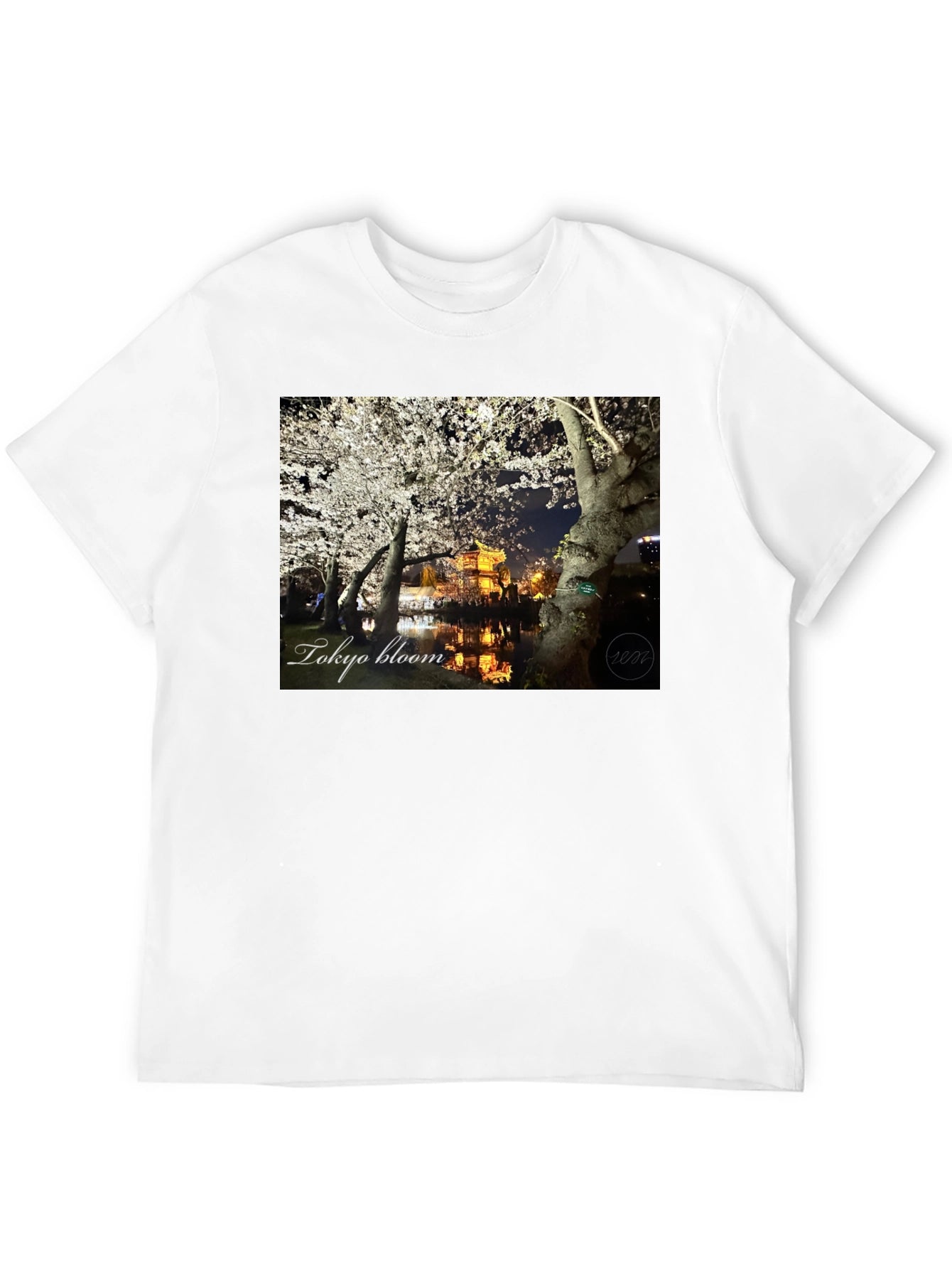 Tokyo Bloom Black T-Shirt