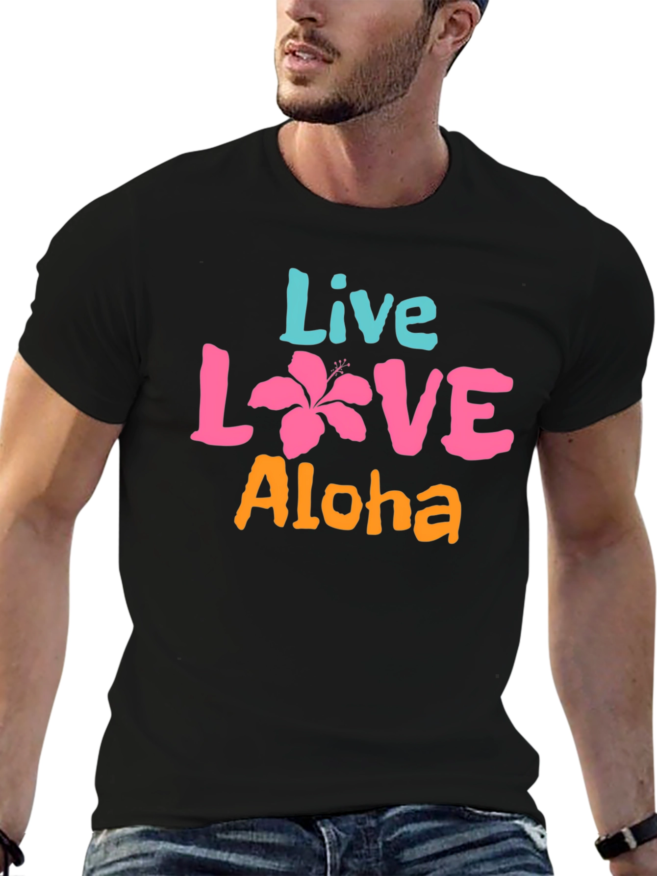 Live Love Aloha Graphic Tee