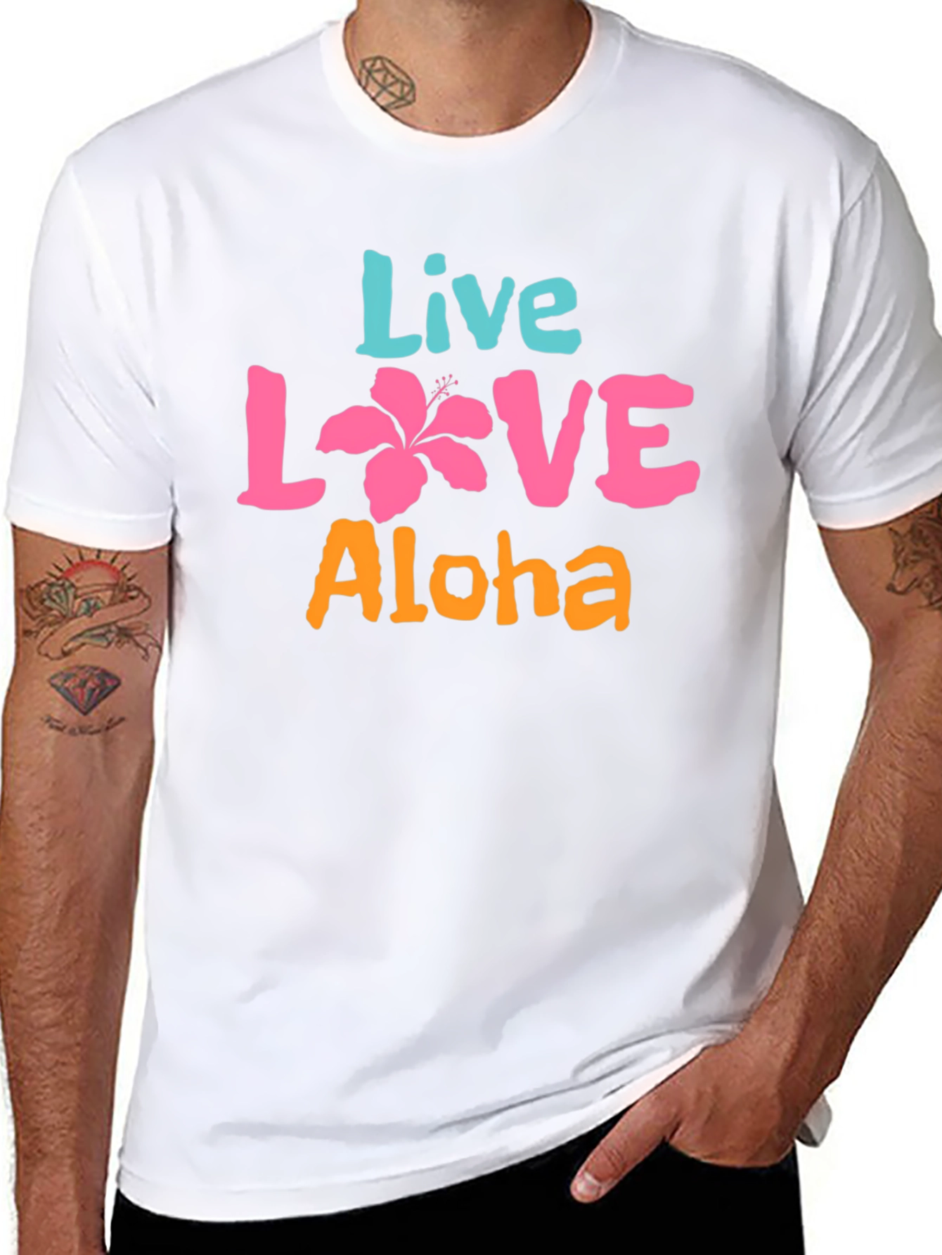Live Love Aloha Graphic Tee