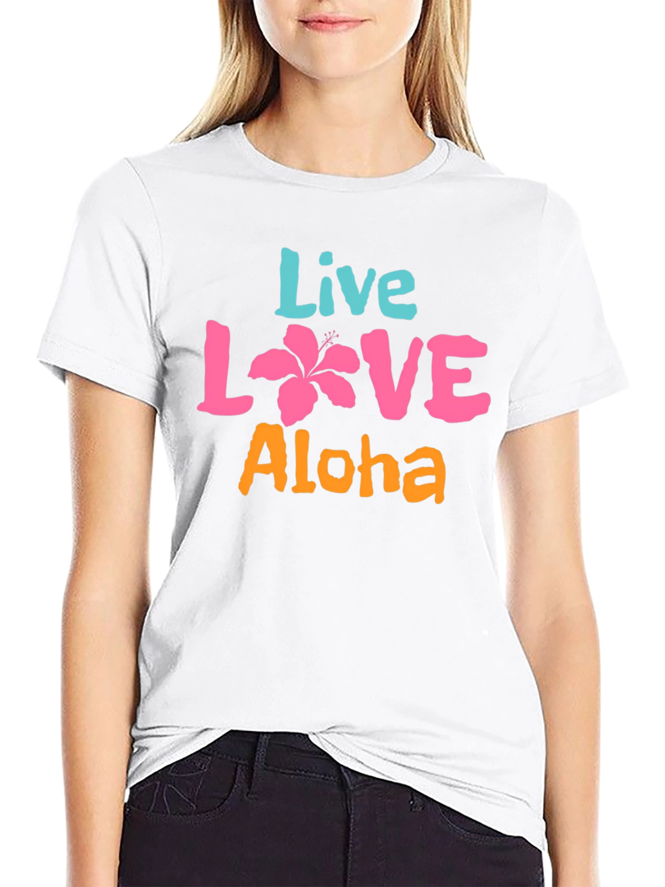 Live Love Aloha Graphic Tee