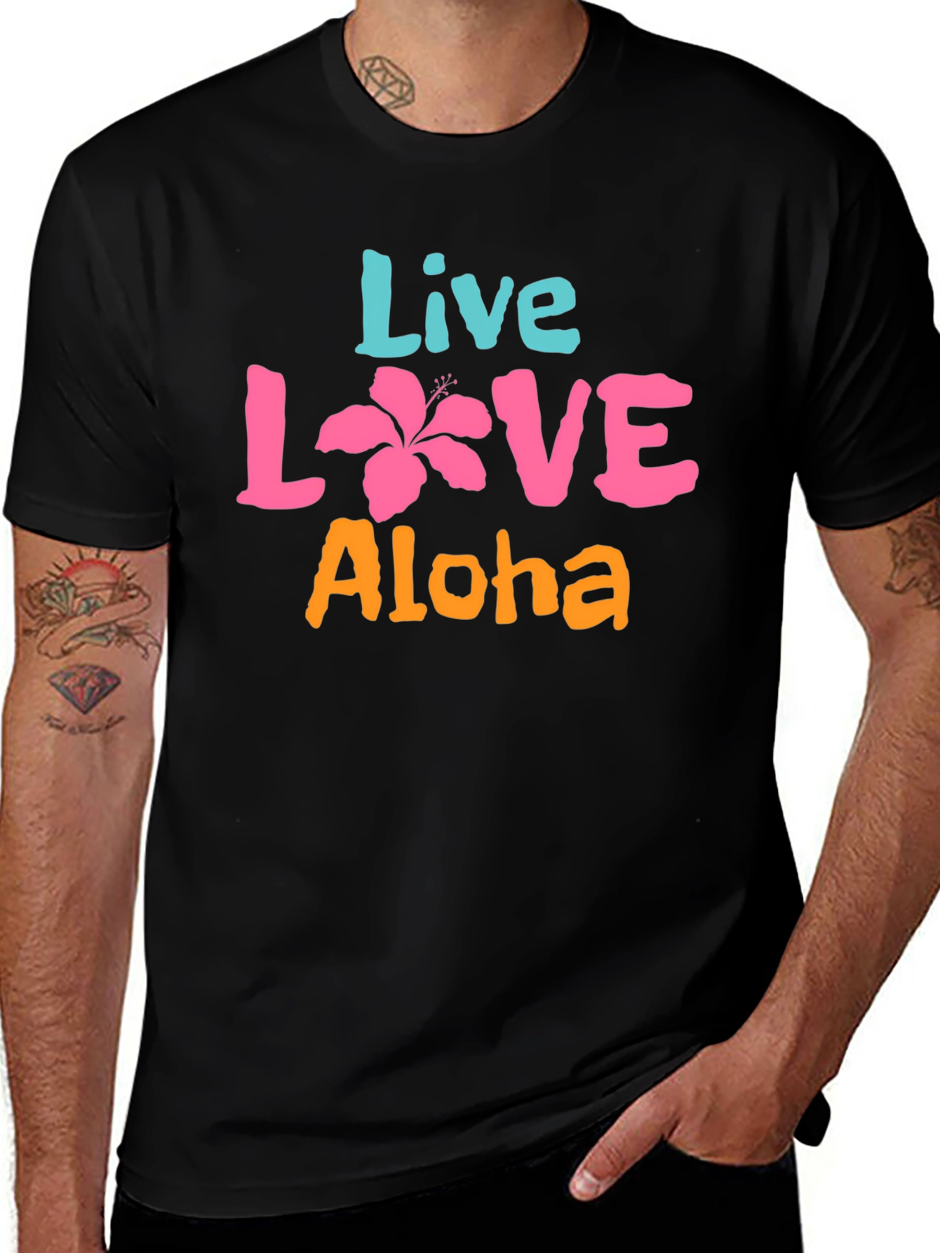 Live Love Aloha Graphic Tee