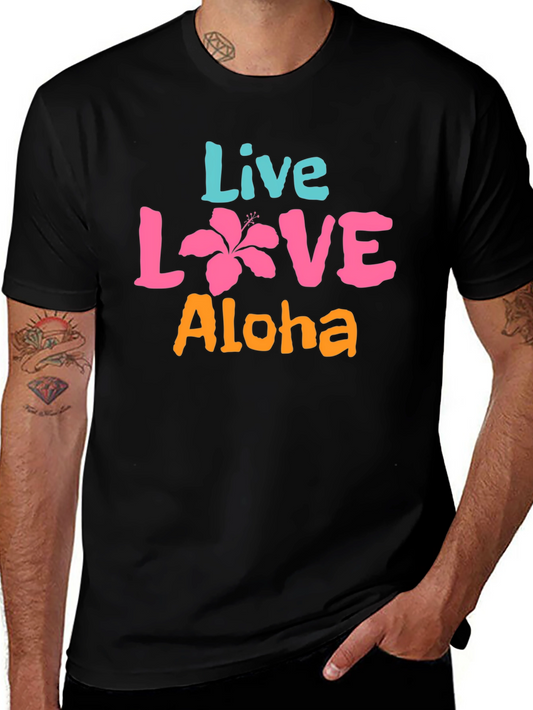 Live Love Aloha Graphic Tee