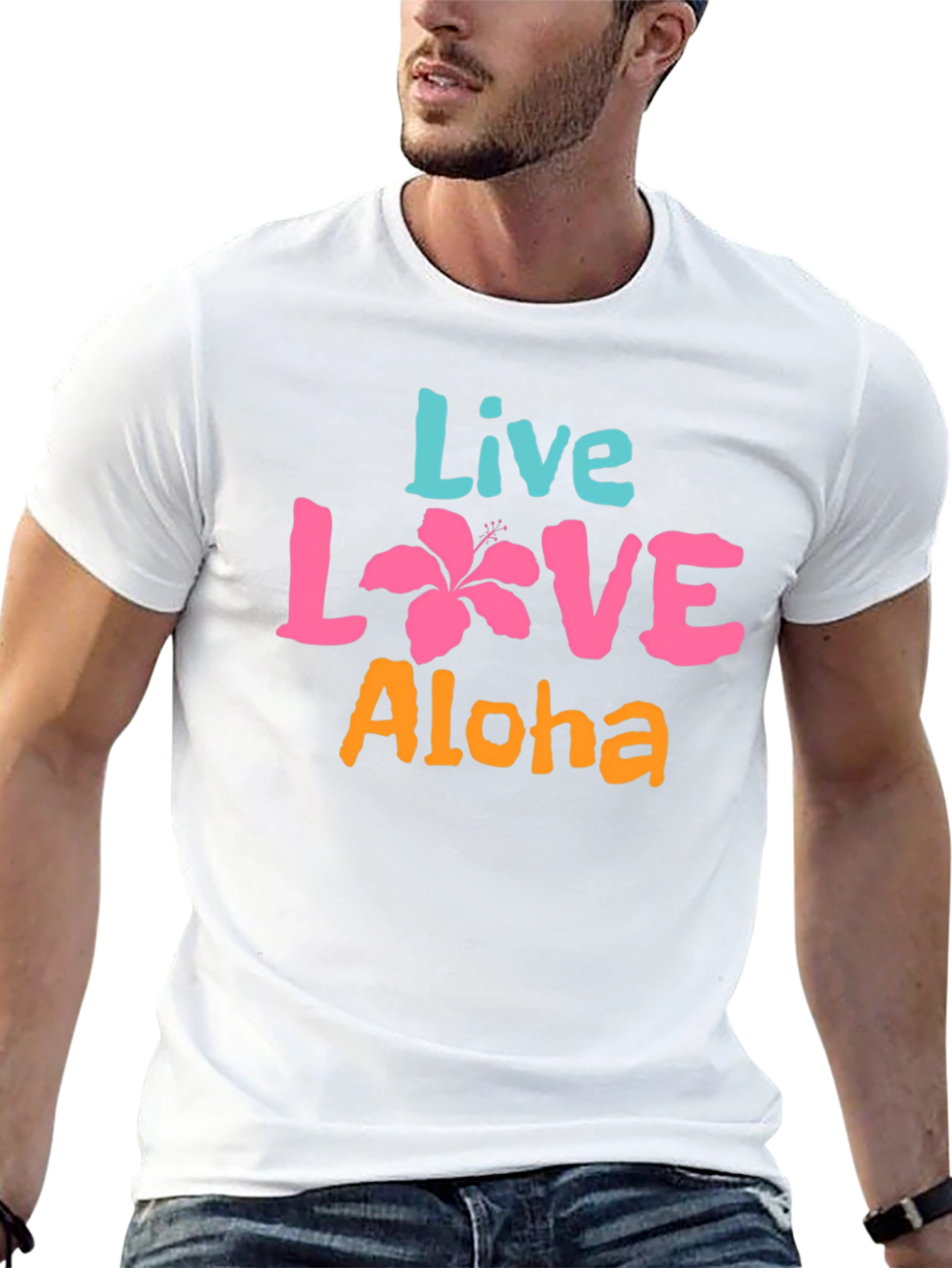Live Love Aloha Graphic Tee