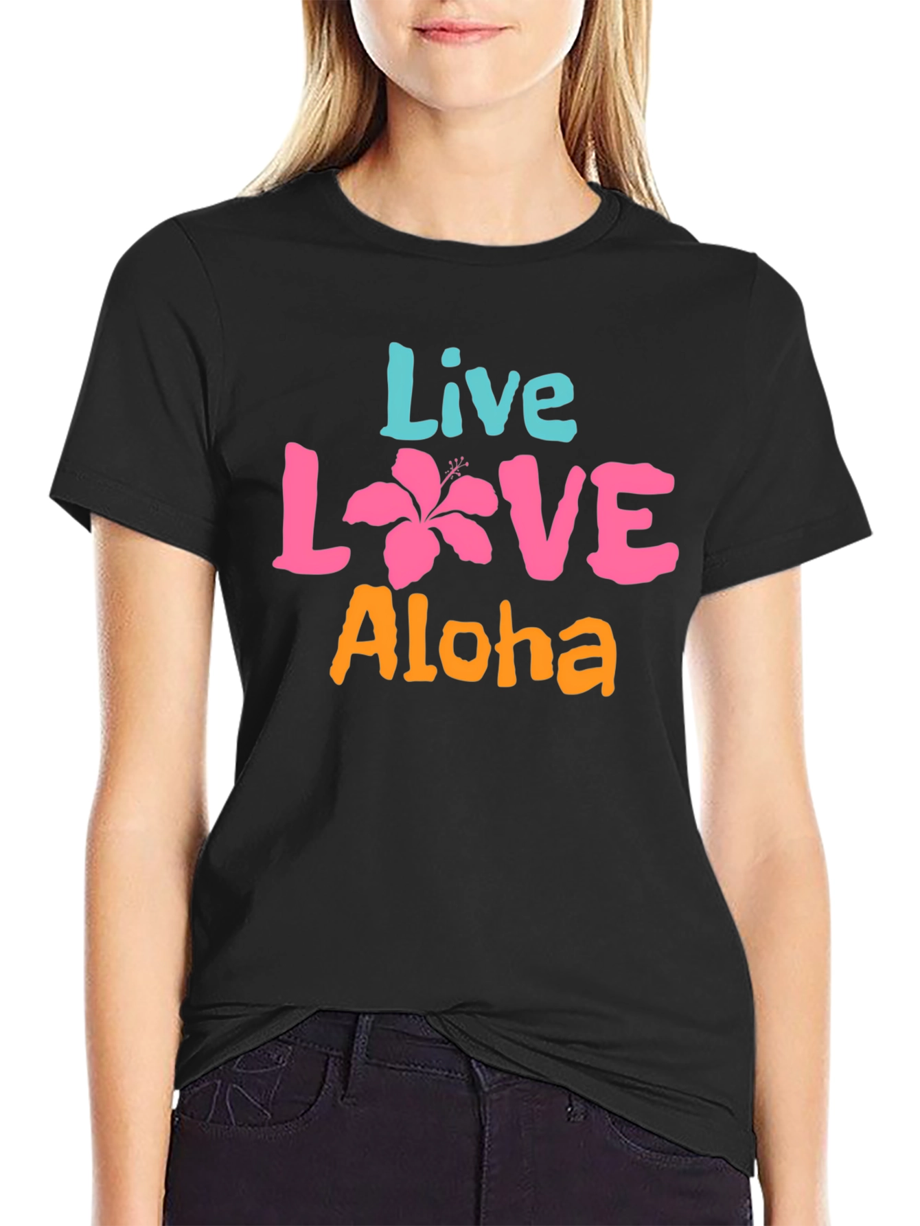 Live Love Aloha Graphic Tee