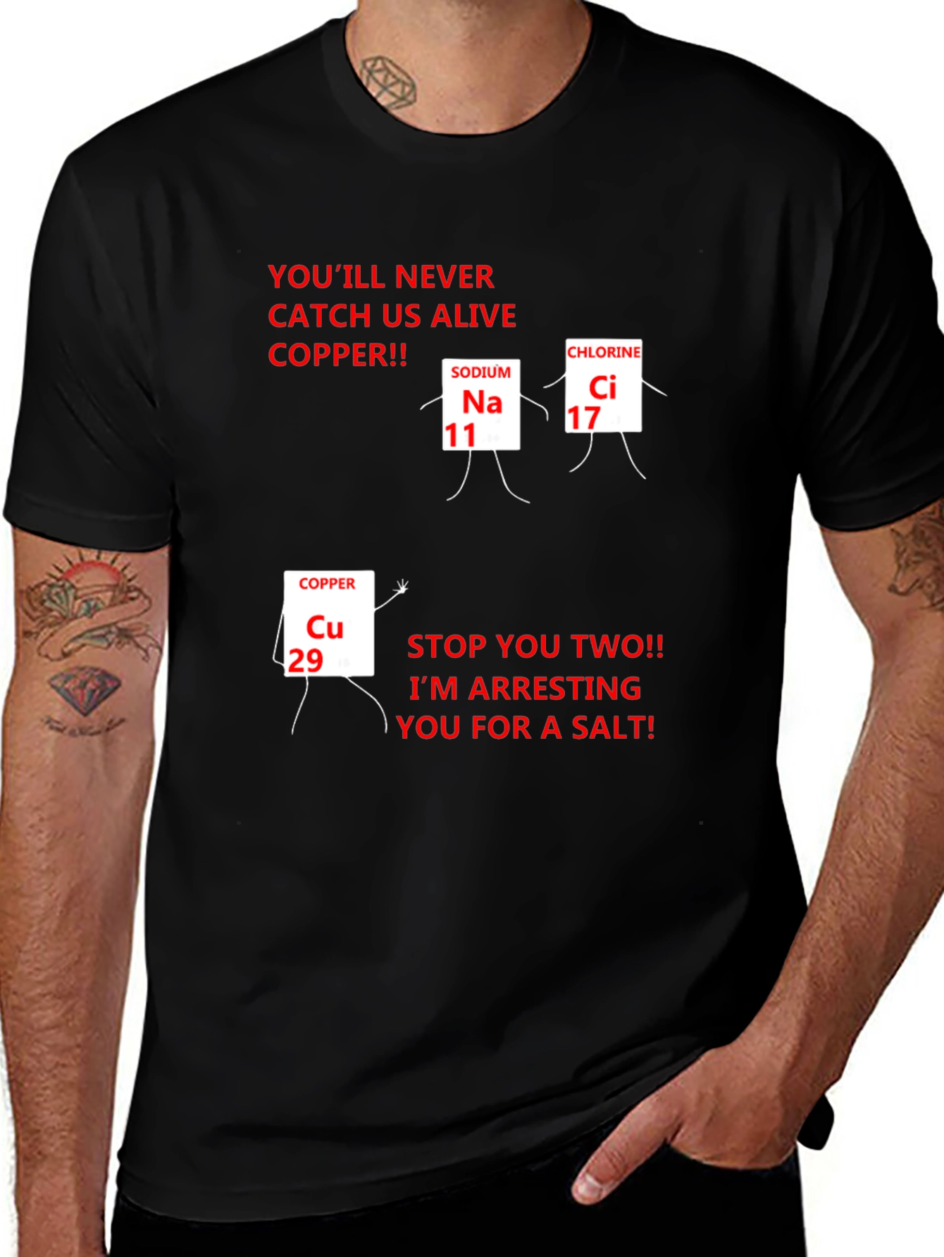 Funny Chemistry Pun T-Shirt