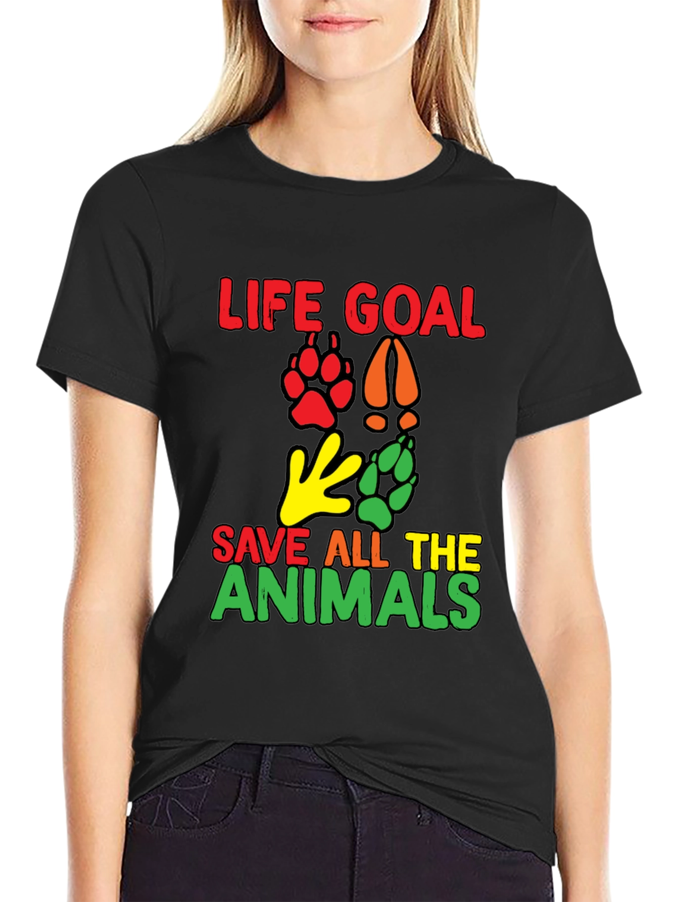 Save All The Animals Graphic Tee