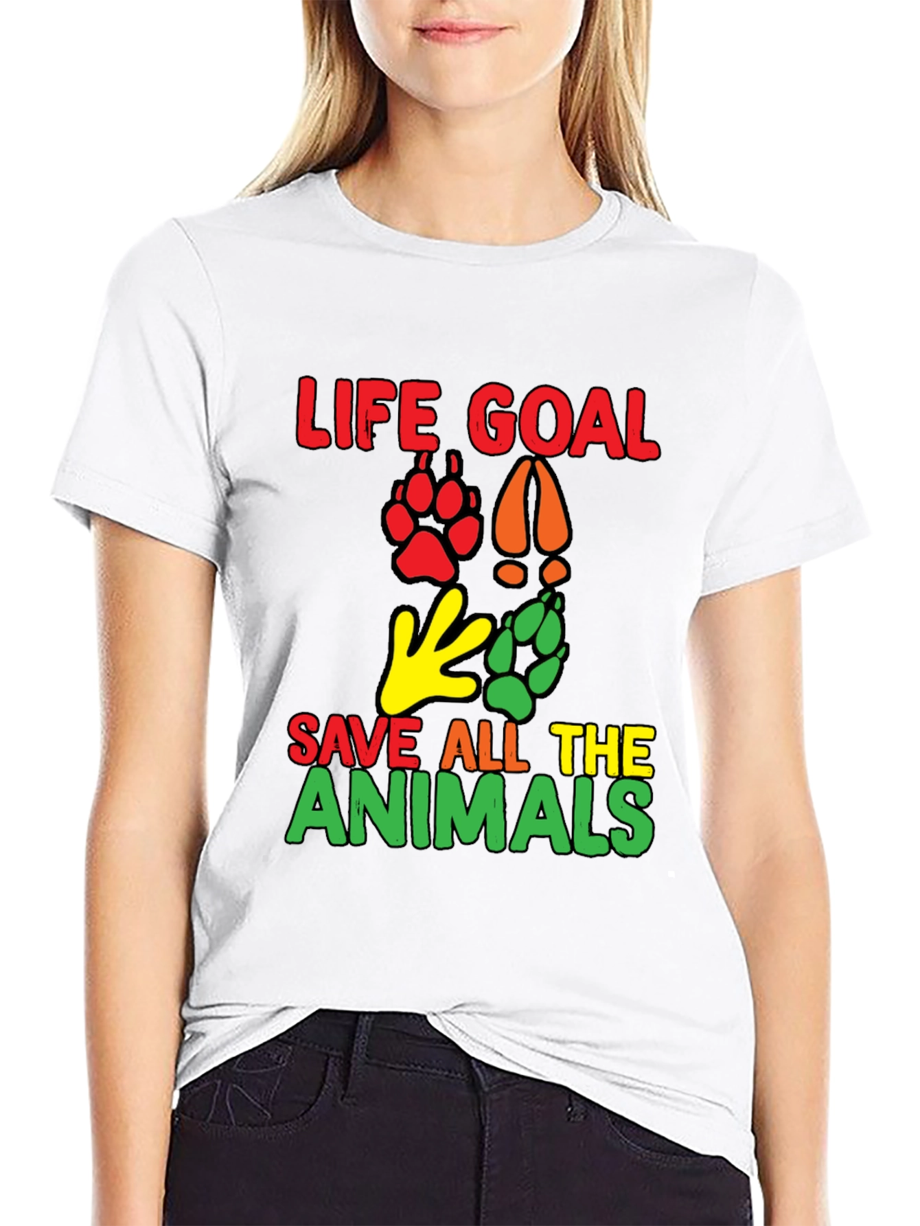 Save All The Animals Graphic Tee