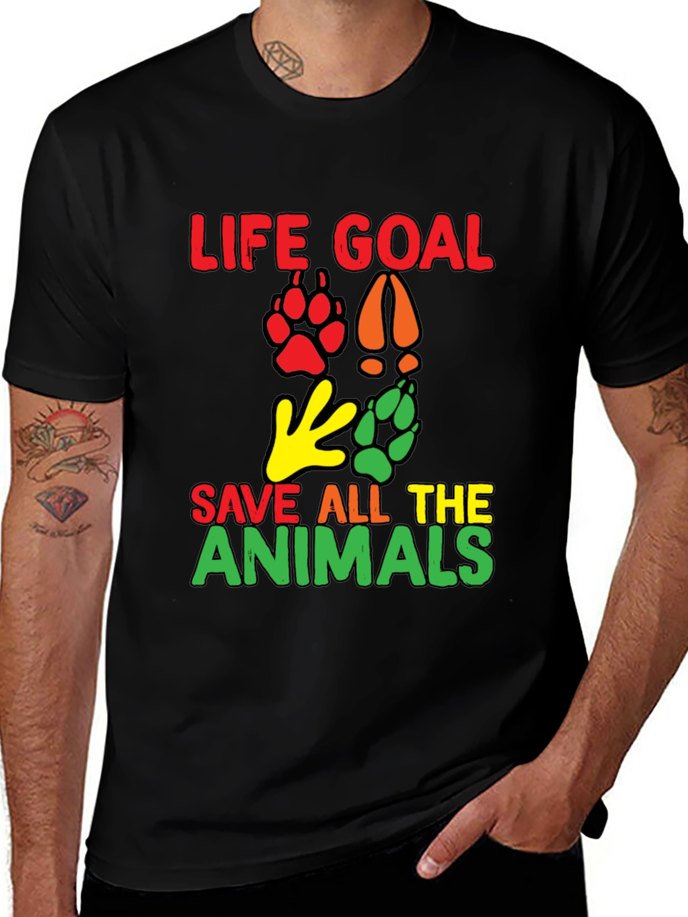 Save All The Animals Graphic Tee