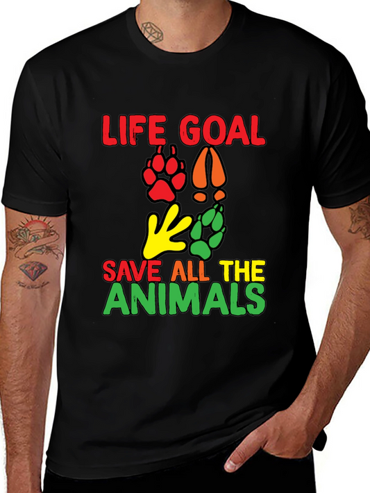 Save All The Animals Graphic Tee