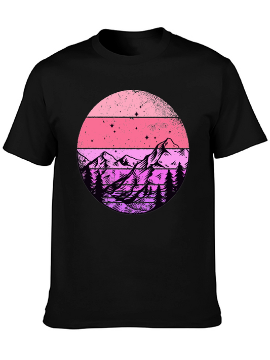 Sunset Mountain Graphic Tee