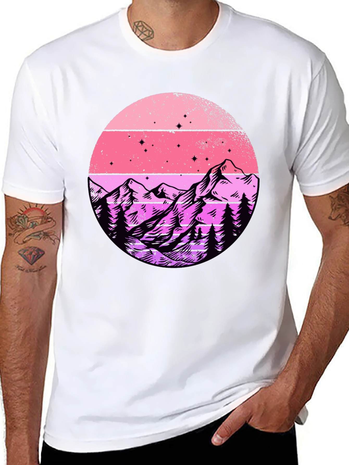 Sunset Mountain Graphic Tee