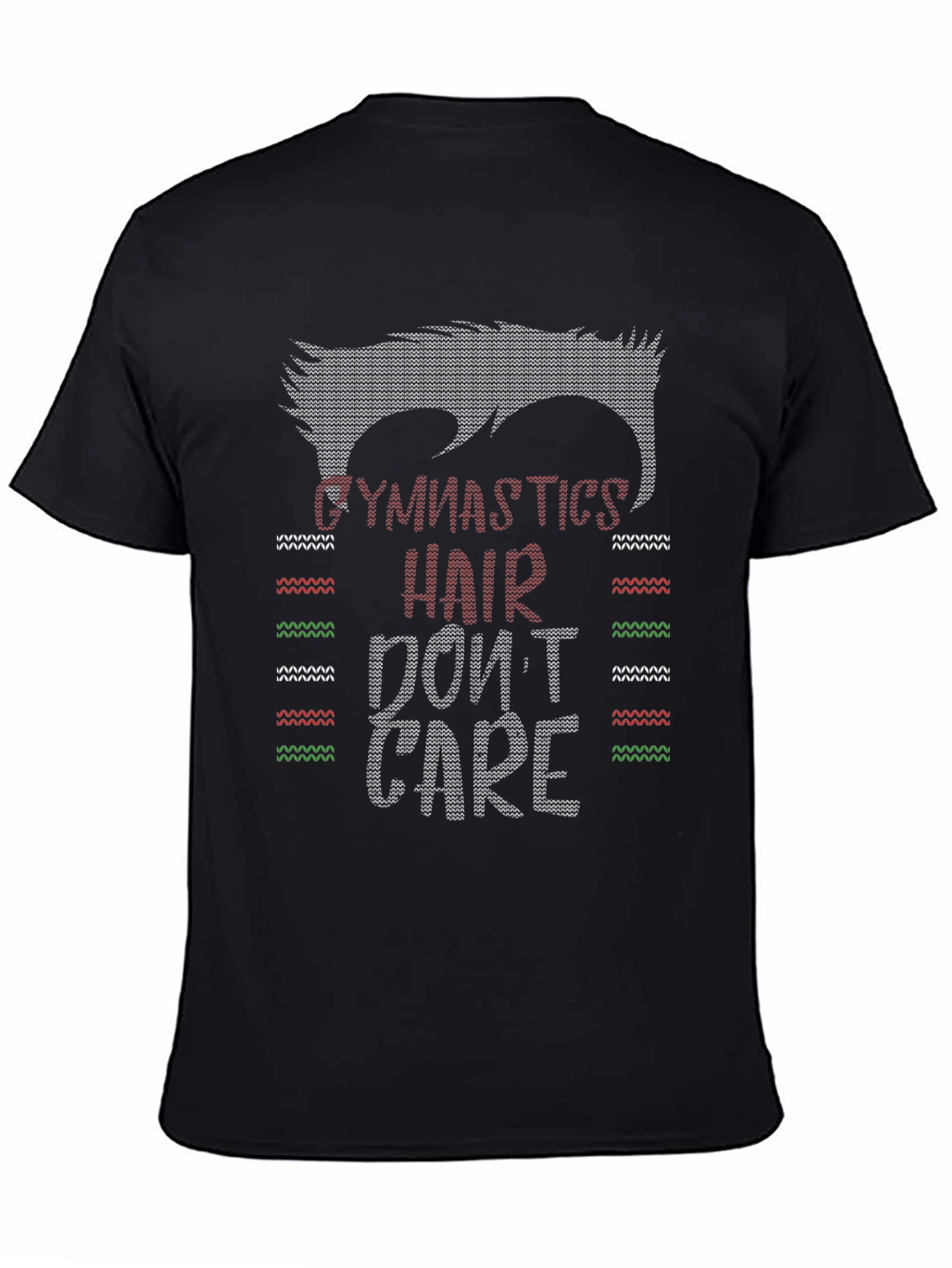 Gymnastics Hair Dont Care Graphic T-Shirt