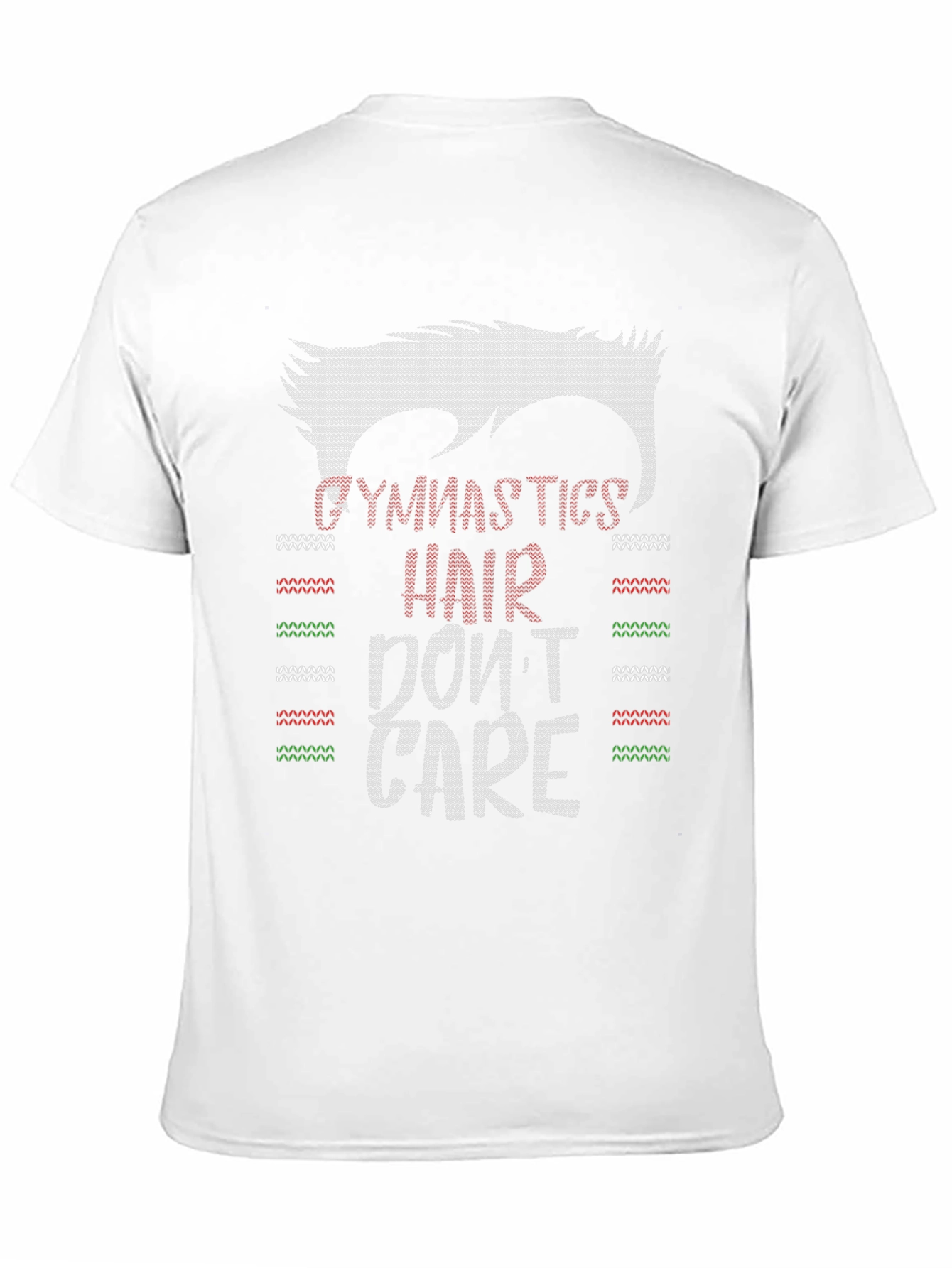 Gymnastics Hair Dont Care Graphic T-Shirt