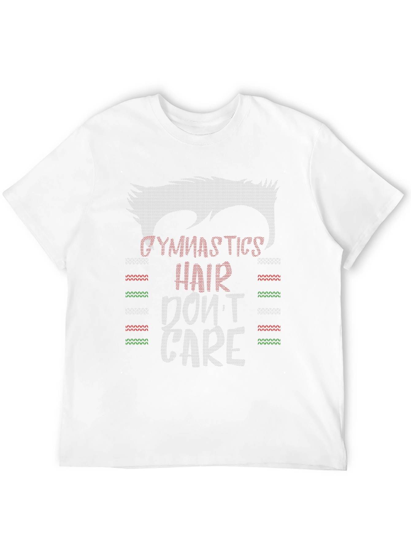 Gymnastics Hair Dont Care Graphic T-Shirt