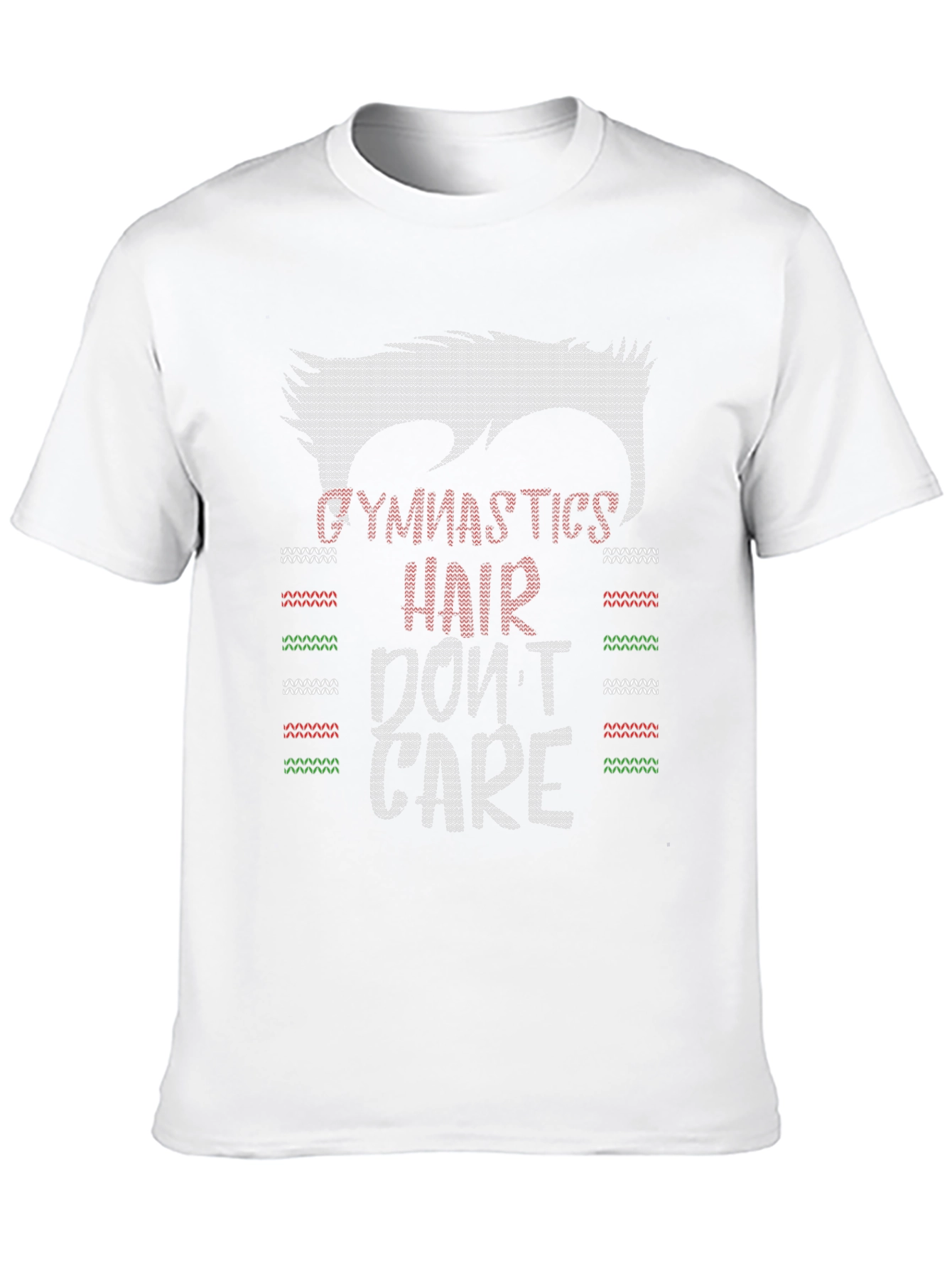 Gymnastics Hair Dont Care Graphic T-Shirt