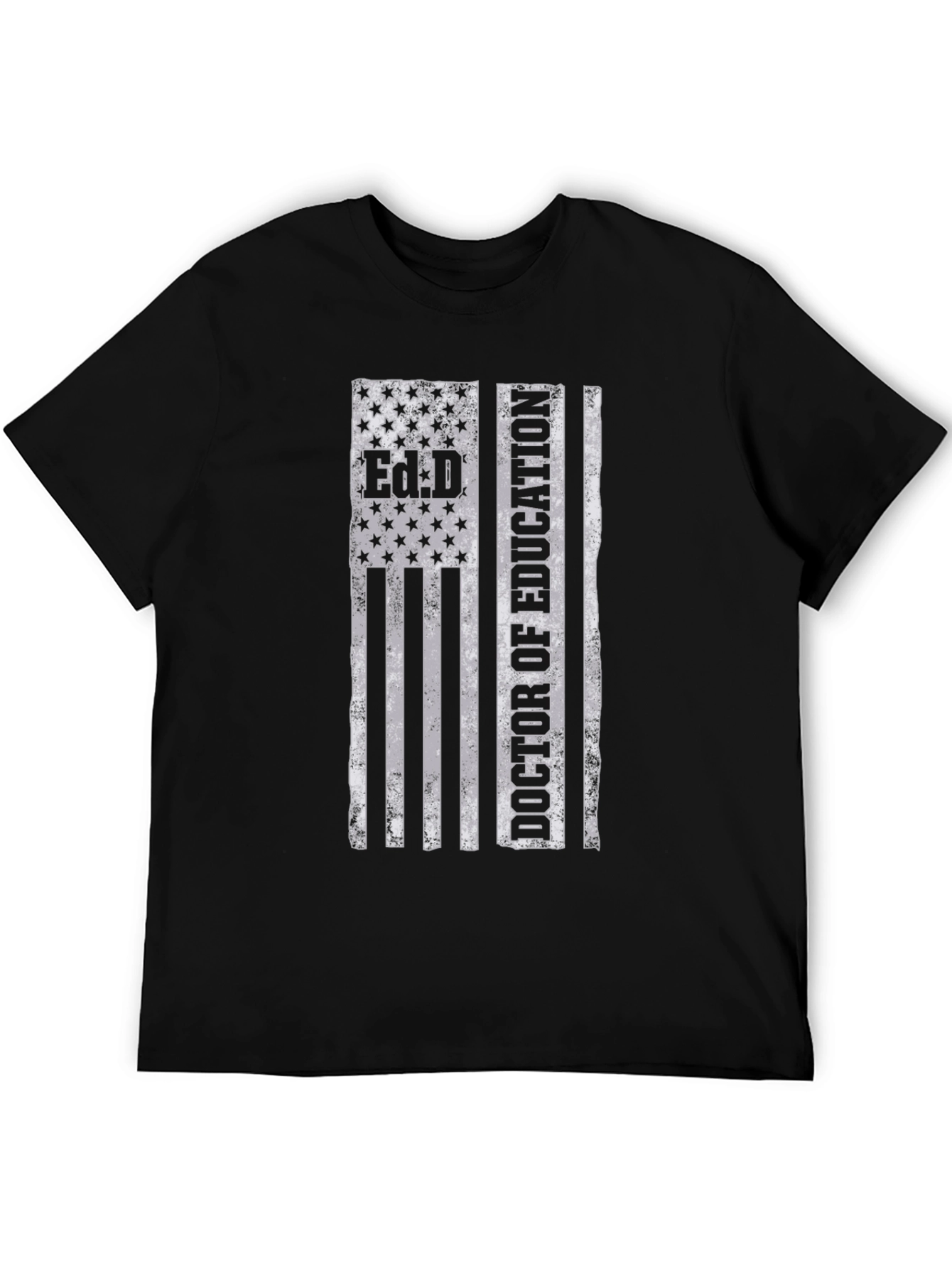 Ed.D. Doctor of Education American Flag T-Shirt