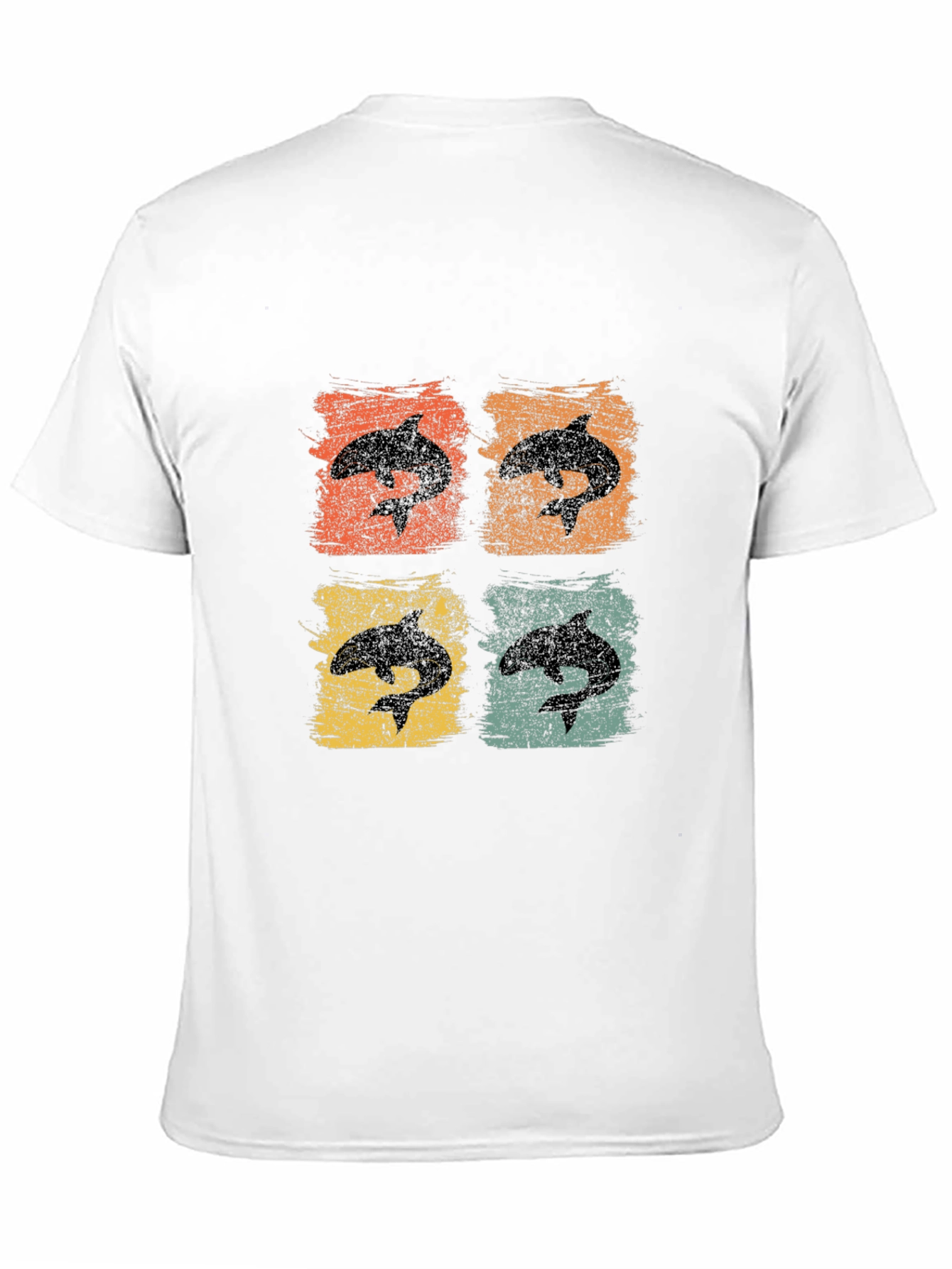 Retro Orca Whale T-Shirt