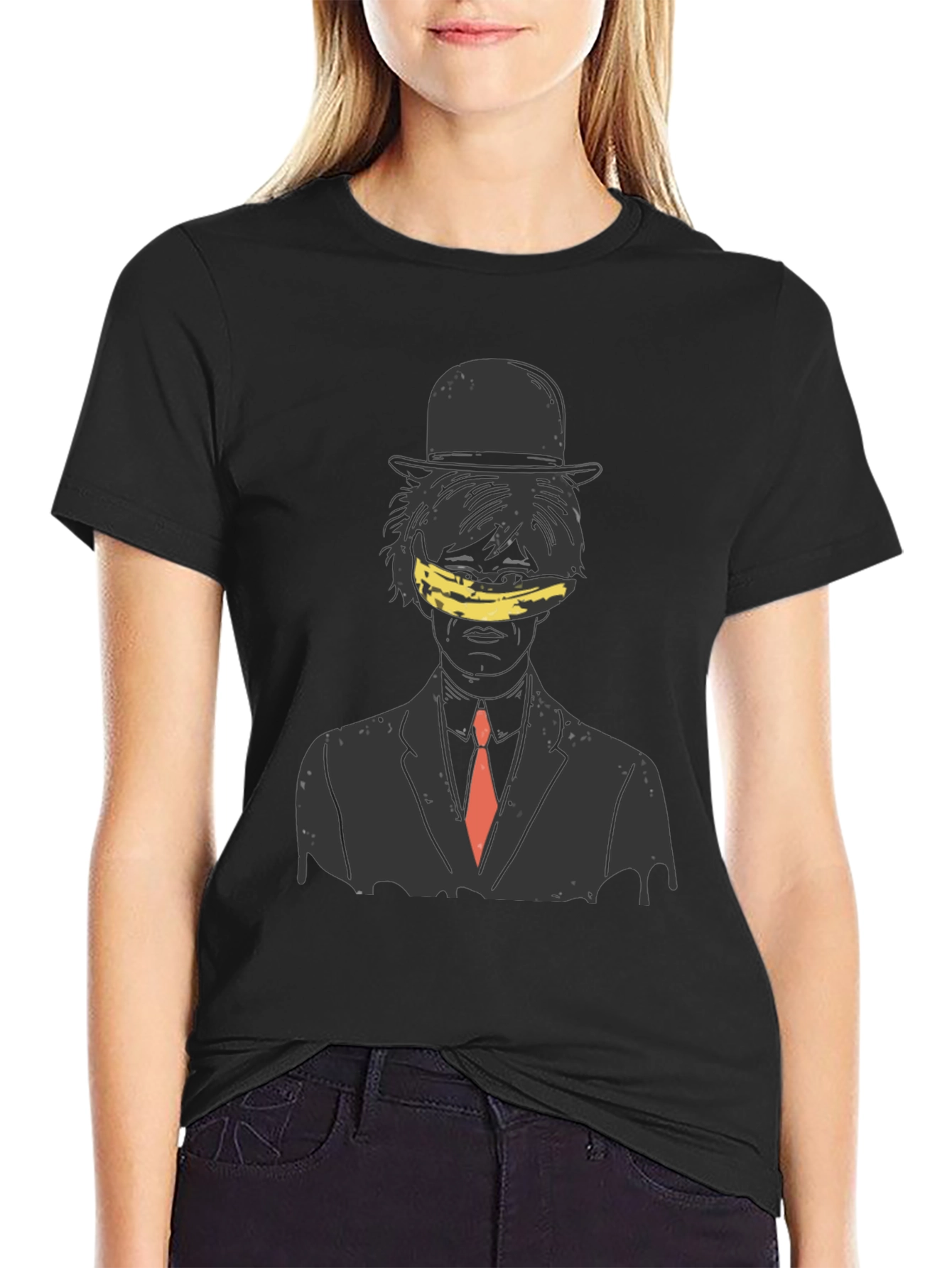 Surrealist Suit T-Shirt - Stylish Graphic Tee